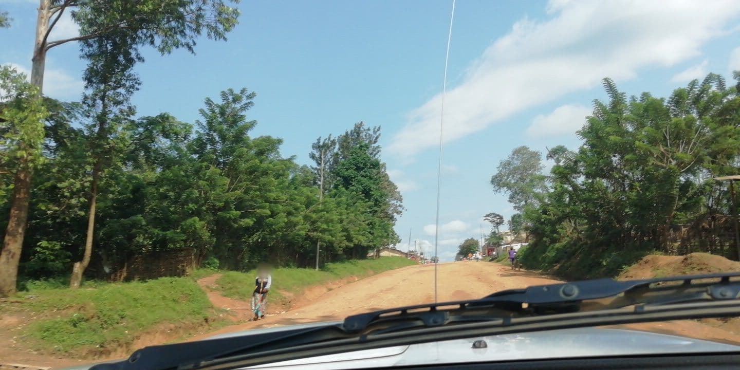 Street view near Hôtel Jusam, Beni — © fredm (CC BY-SA · Mapillary)