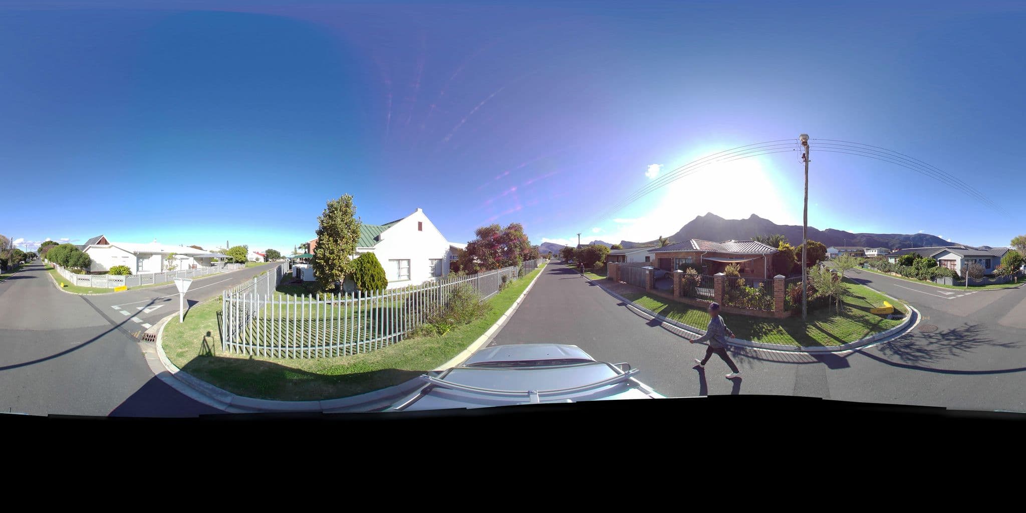 Street view near Perazim bed and breakfast, Kleinmond — © gertcb (CC BY-SA · Mapillary)
