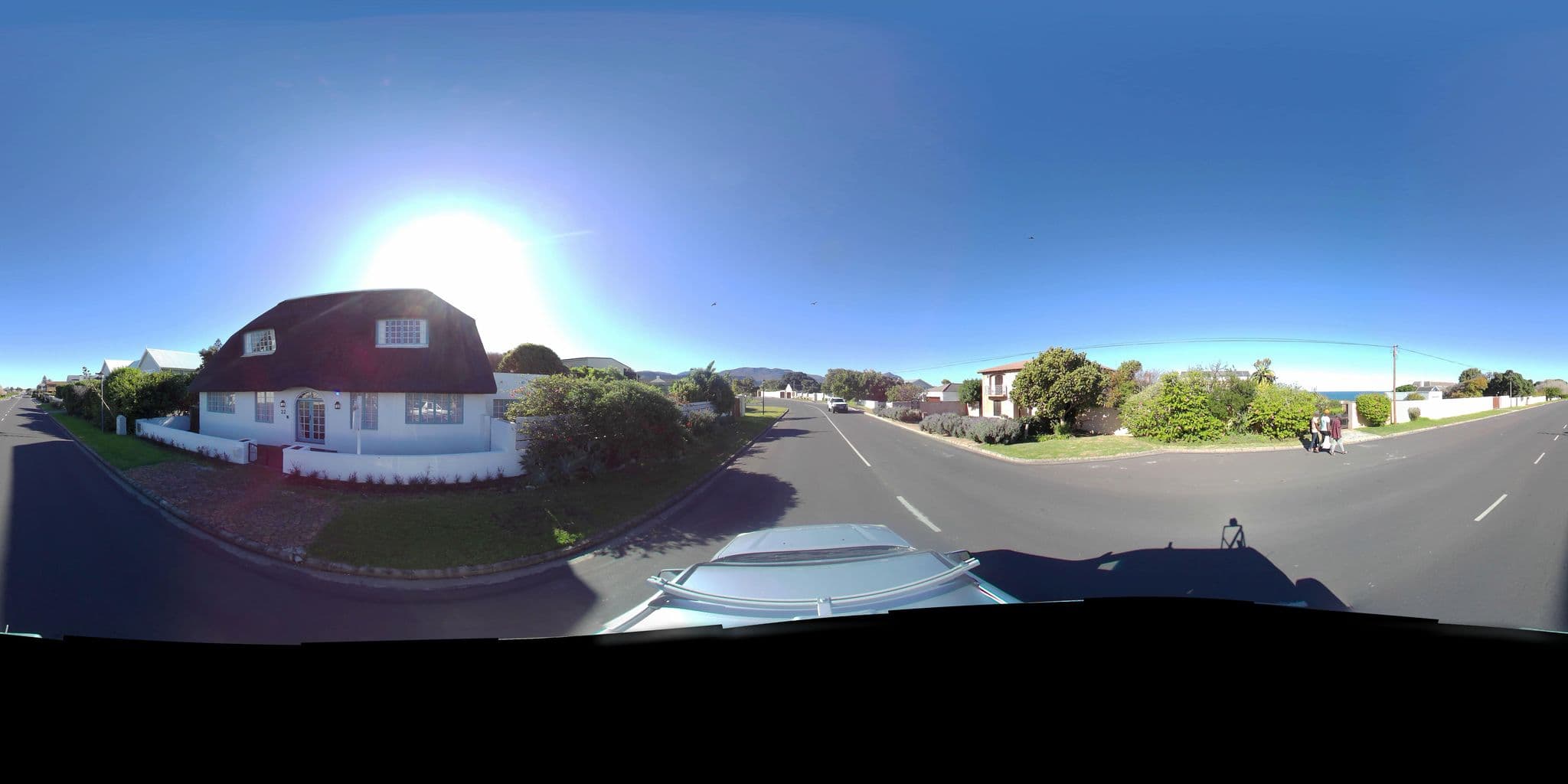 Street view near Cliff Cottage B&B, Hermanus — © gertcb (CC BY-SA · Mapillary)