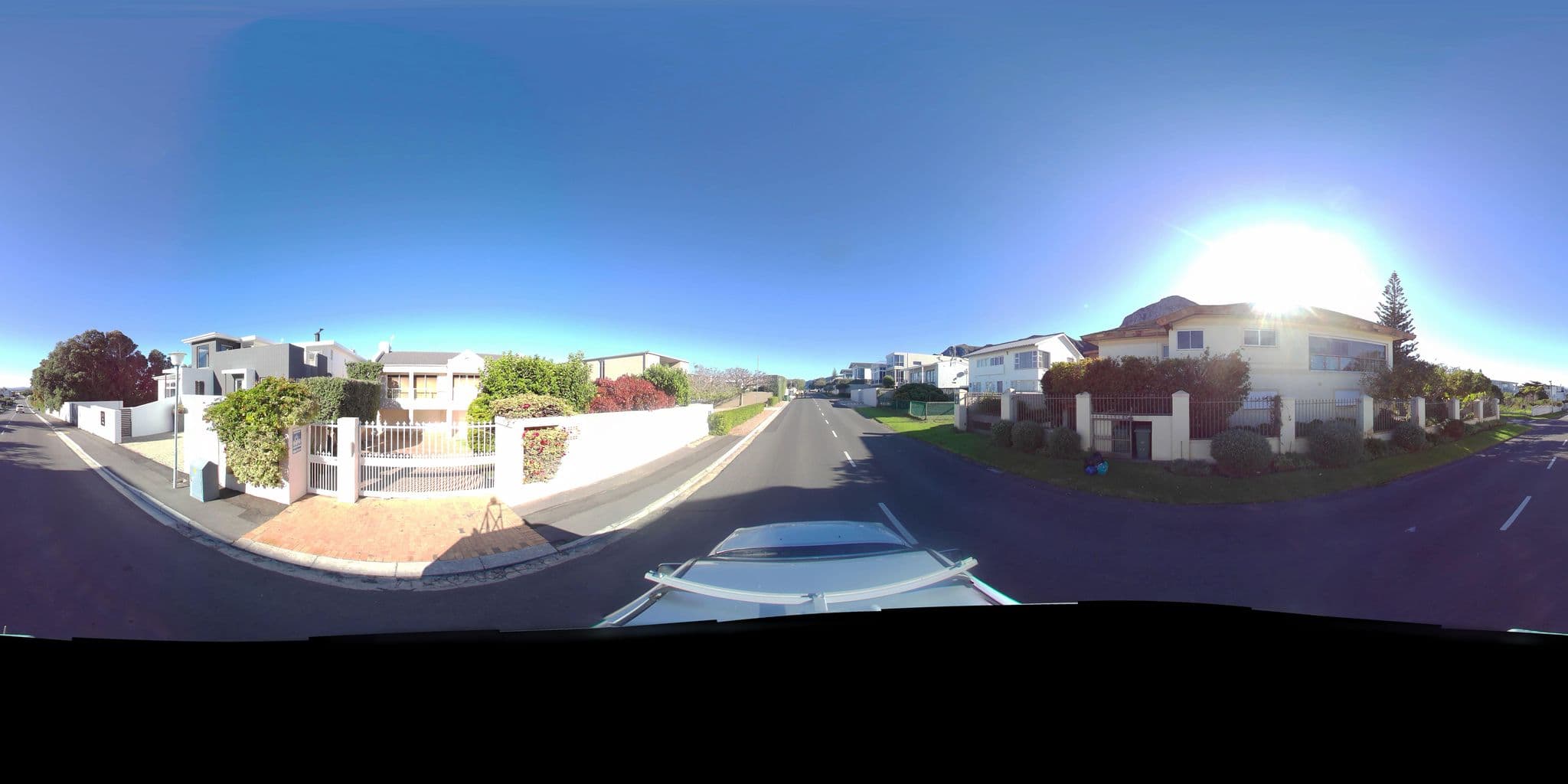 Street view near Roofers Nest Guest House, Hermanus — © gertcb (CC BY-SA · Mapillary)