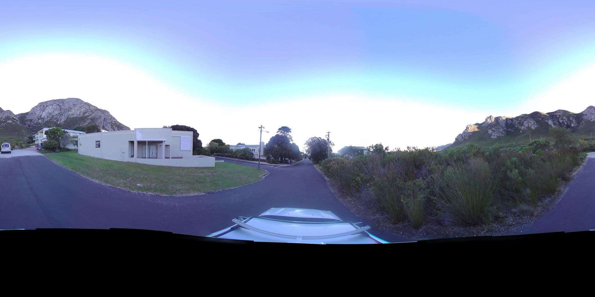 Street view near FrancolinHof Guesthouse, Hermanus — © gertcb (CC BY-SA · Mapillary)