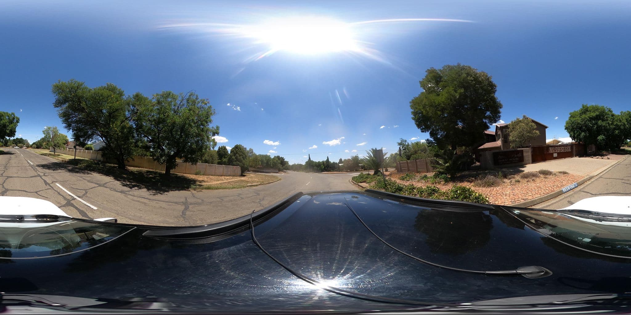 Street view near Two Bells Guest House, Bloemfontein — © Infratec2024 (CC BY-SA · Mapillary)