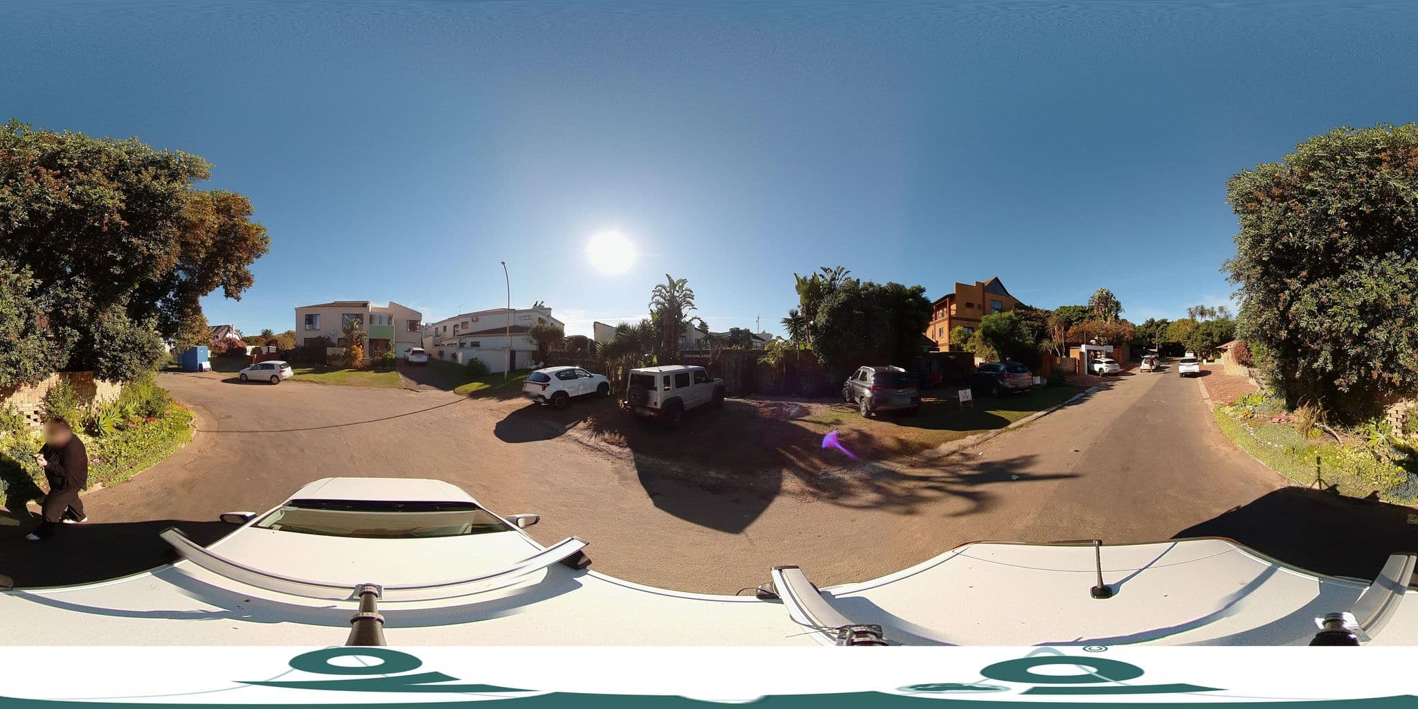 Street view near Shaloha Guesthouse on Supertubes, Jeffreys Bay — © ovvio (CC BY-SA · Mapillary)