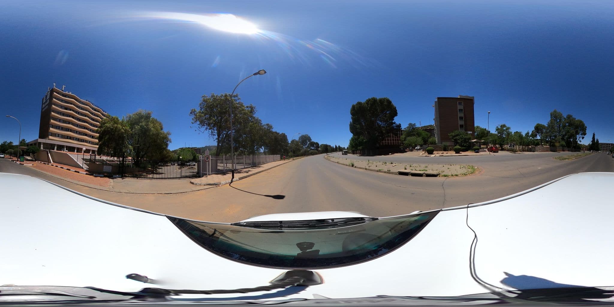 Street view near President Hotel Bloem, Bloemfontein — © Infratec2024 (CC BY-SA · Mapillary)