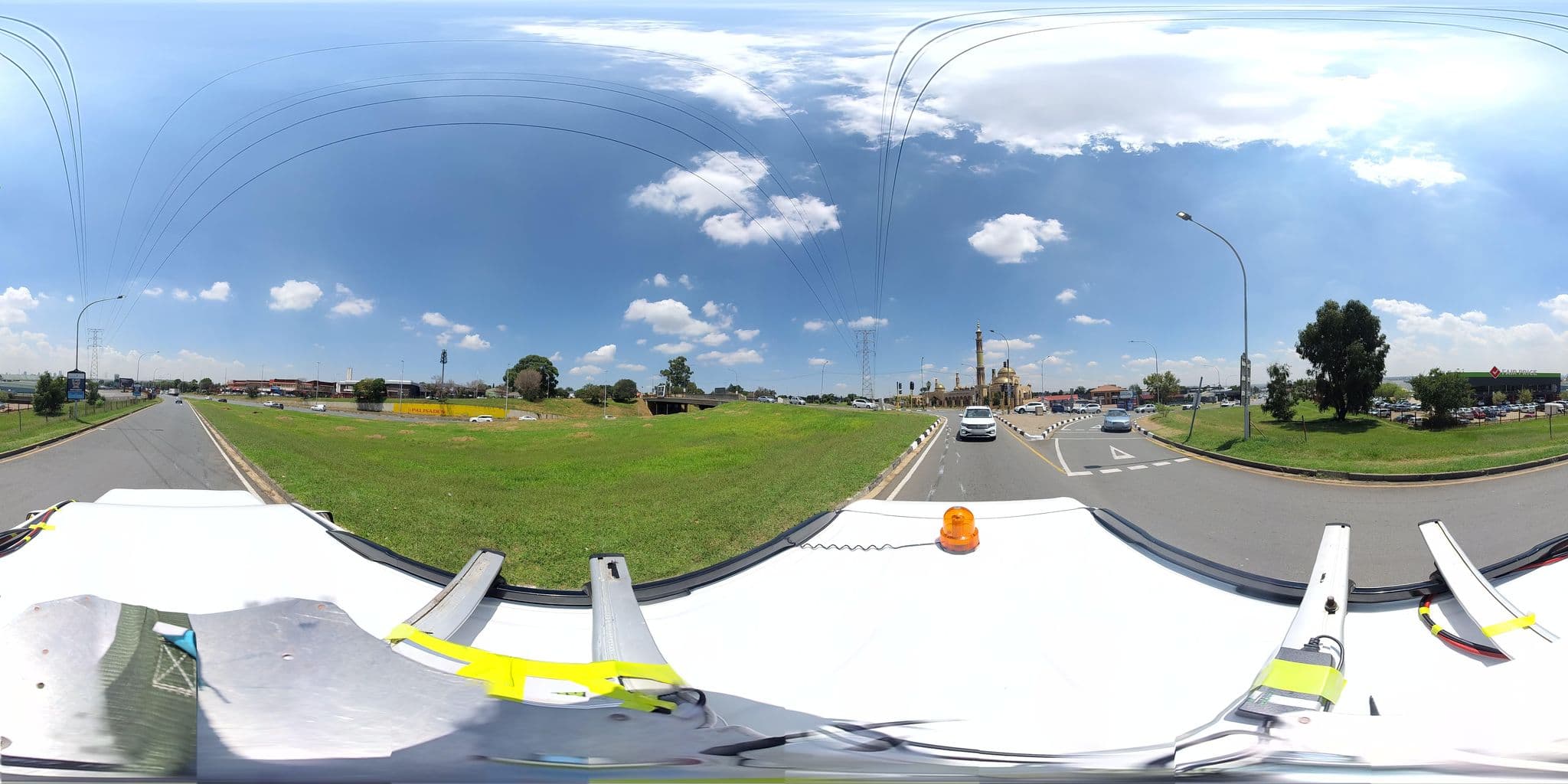 Street view near Mandela Rhodes, Johannesburg — © abarnes (CC BY-SA · Mapillary)