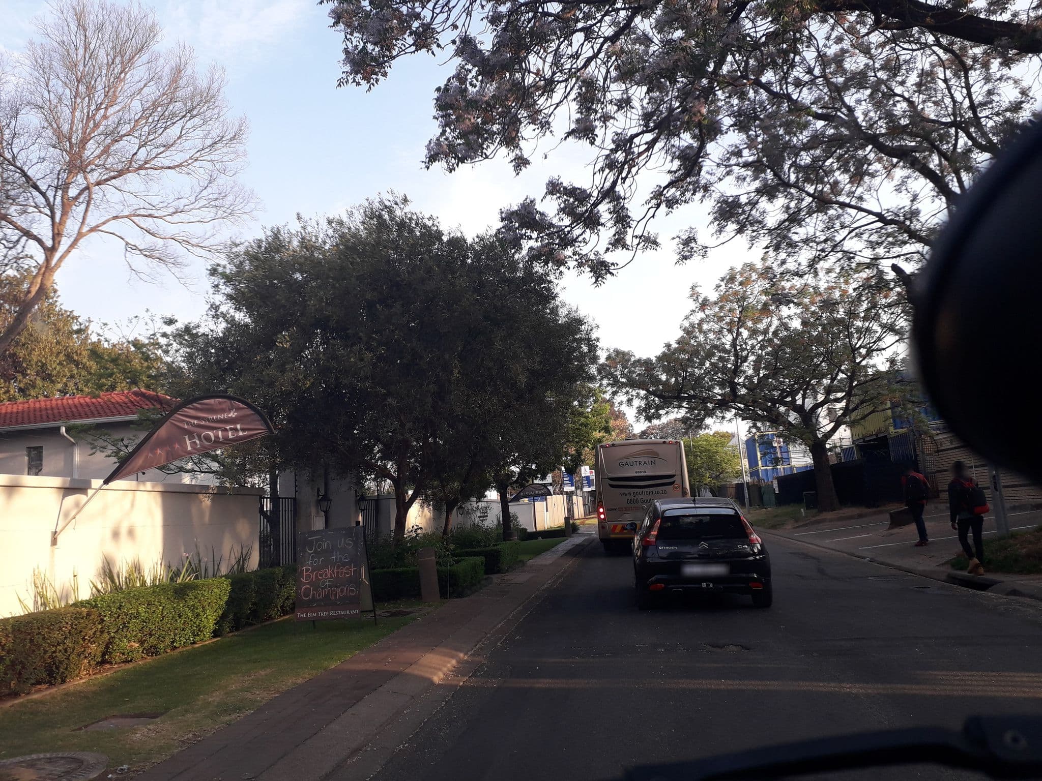 Street view near The Syrene, Alexandra — © ralebipi (CC BY-SA · Mapillary)