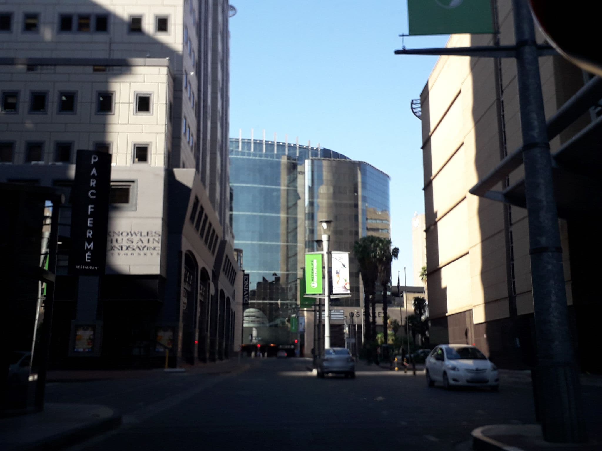 Street view near Michellangelo Apartments, Alexandra — © lenah (CC BY-SA · Mapillary)