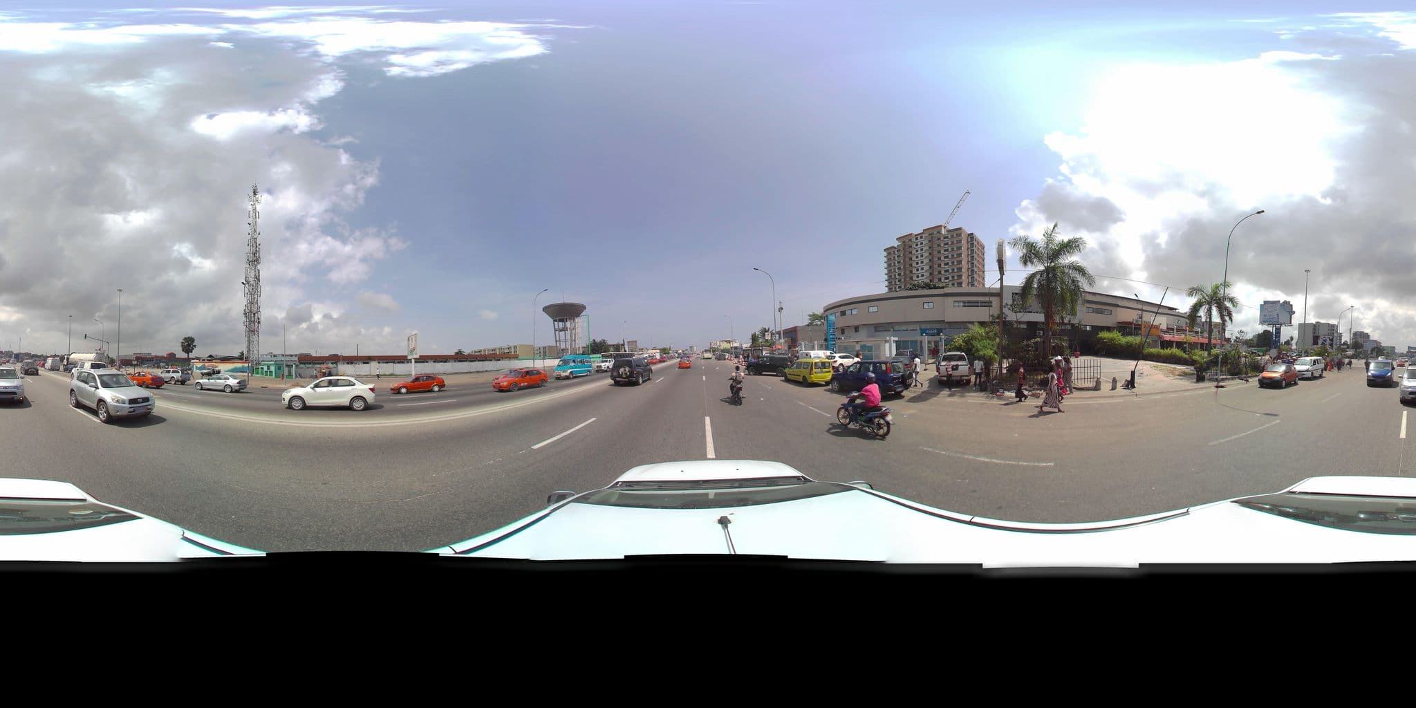 Street view near Freeman Hotel, Koumassi — © cign (CC BY-SA · Mapillary)