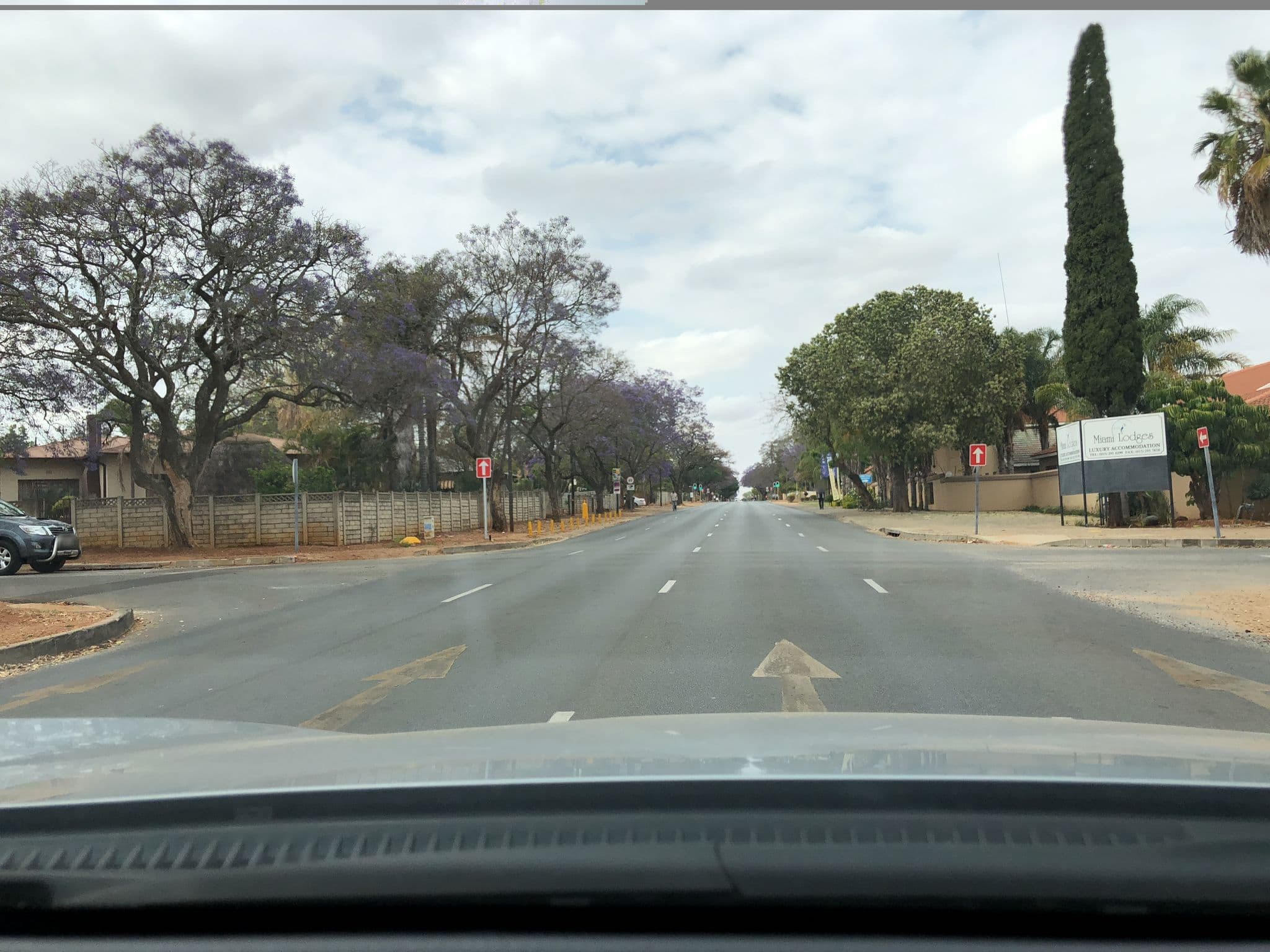 Street view near Col-Jon Hotel, Polokwane — © kingofafrica (CC BY-SA · Mapillary)