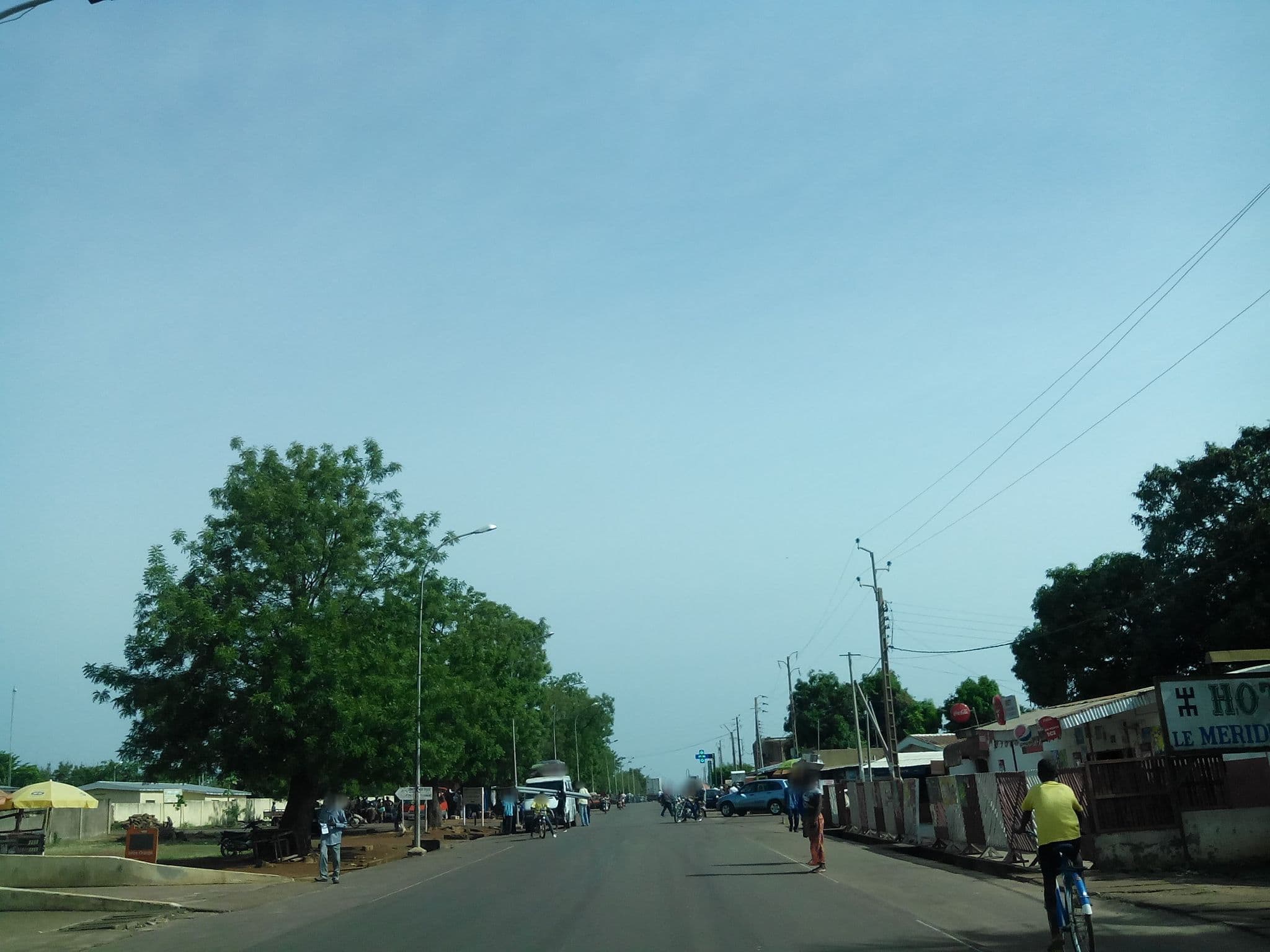Street view near Hôtel le Meridien Wena, Korhogo — © anebophil (CC BY-SA · Mapillary)