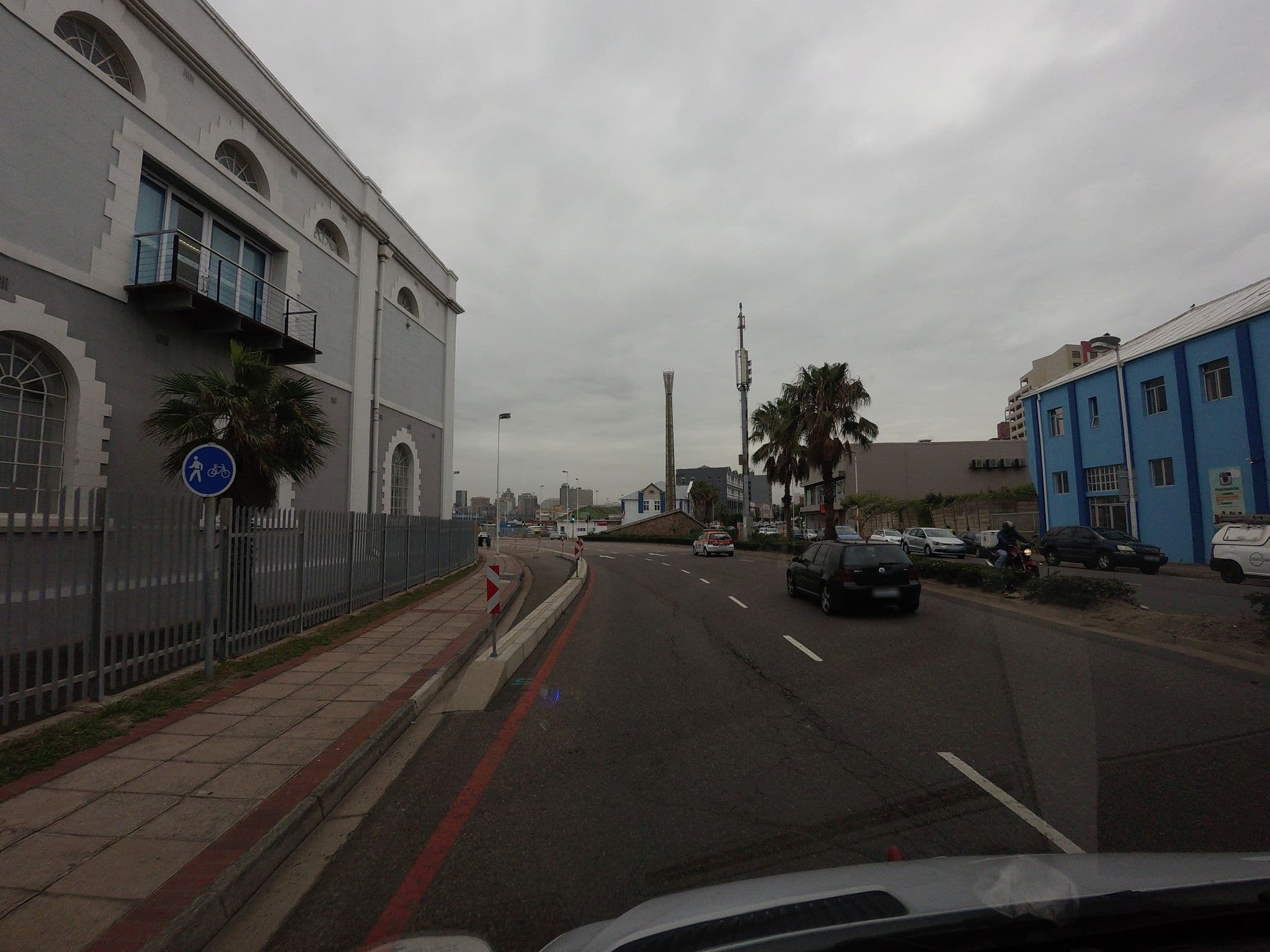Street view near Happy Hippos Backpacker, Durban — © ankeric (CC BY-SA · Mapillary)