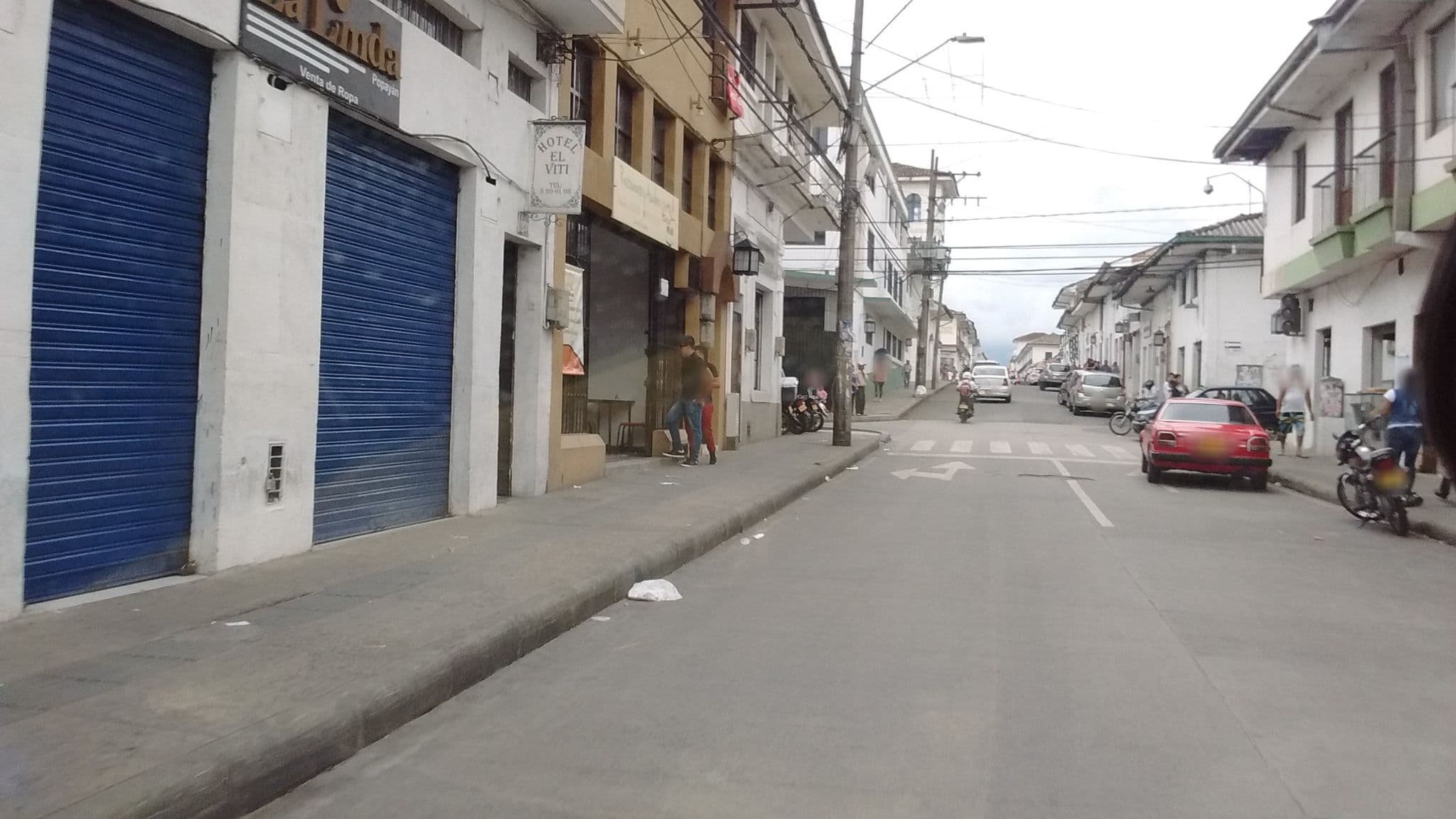 Street view near Hotel Don Blas, Popayán — © augusto_ibarra (CC BY-SA · Mapillary)