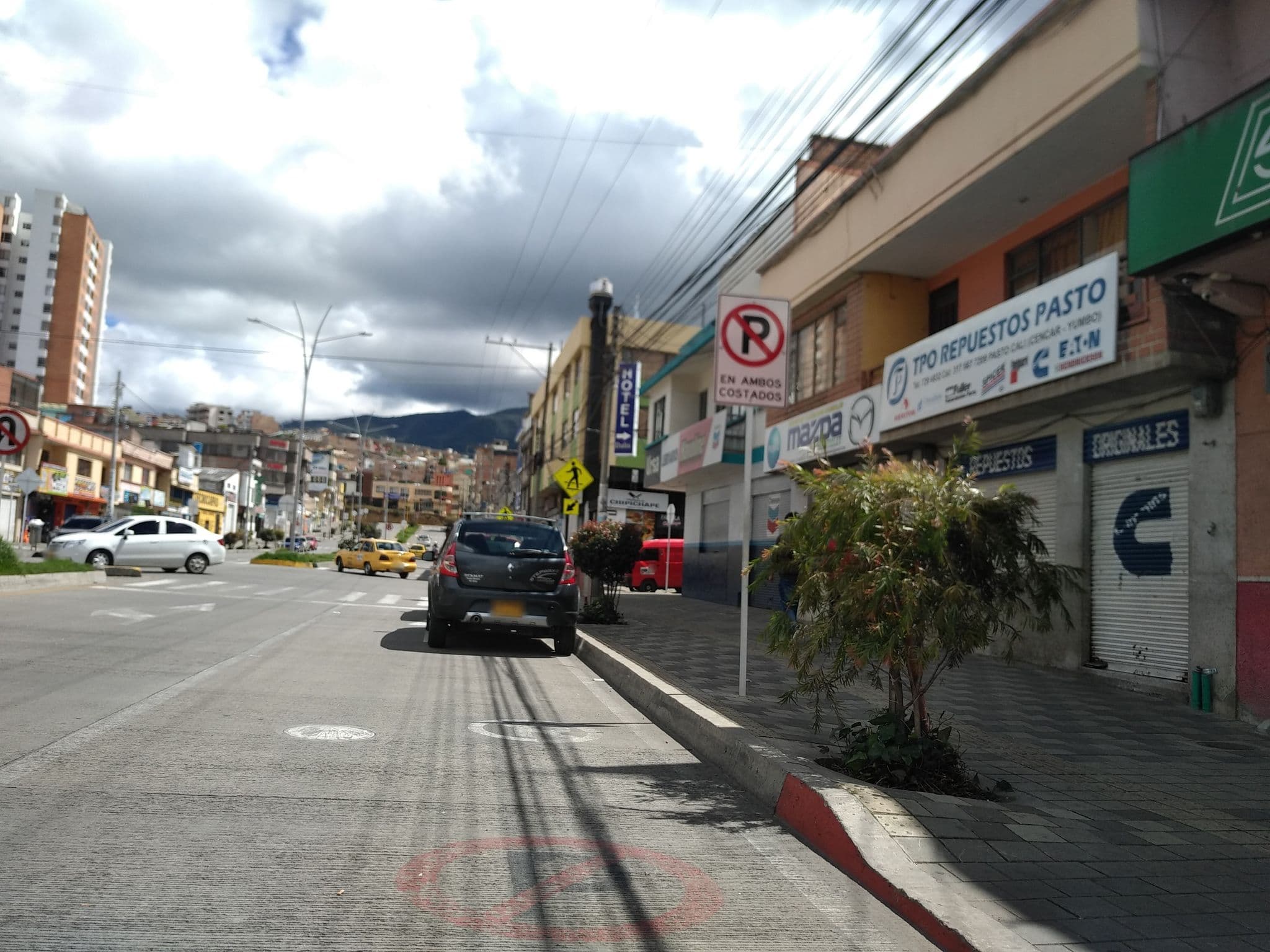 Street view near Hotel Celeste, Pasto — © nomadmapper (CC BY-SA · Mapillary)