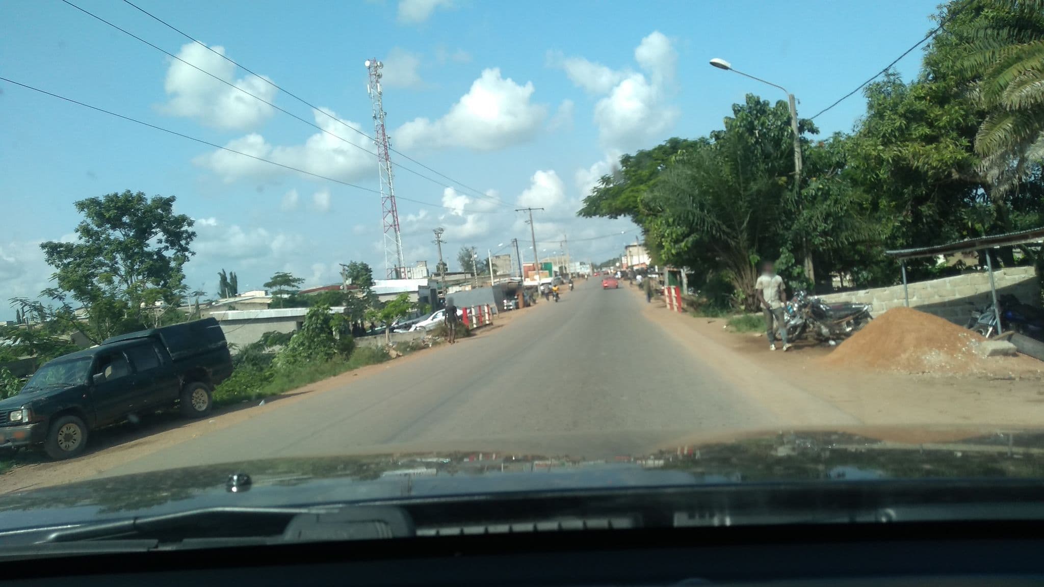 Street view near Hotel Hatahi, Soubré — © racky (CC BY-SA · Mapillary)