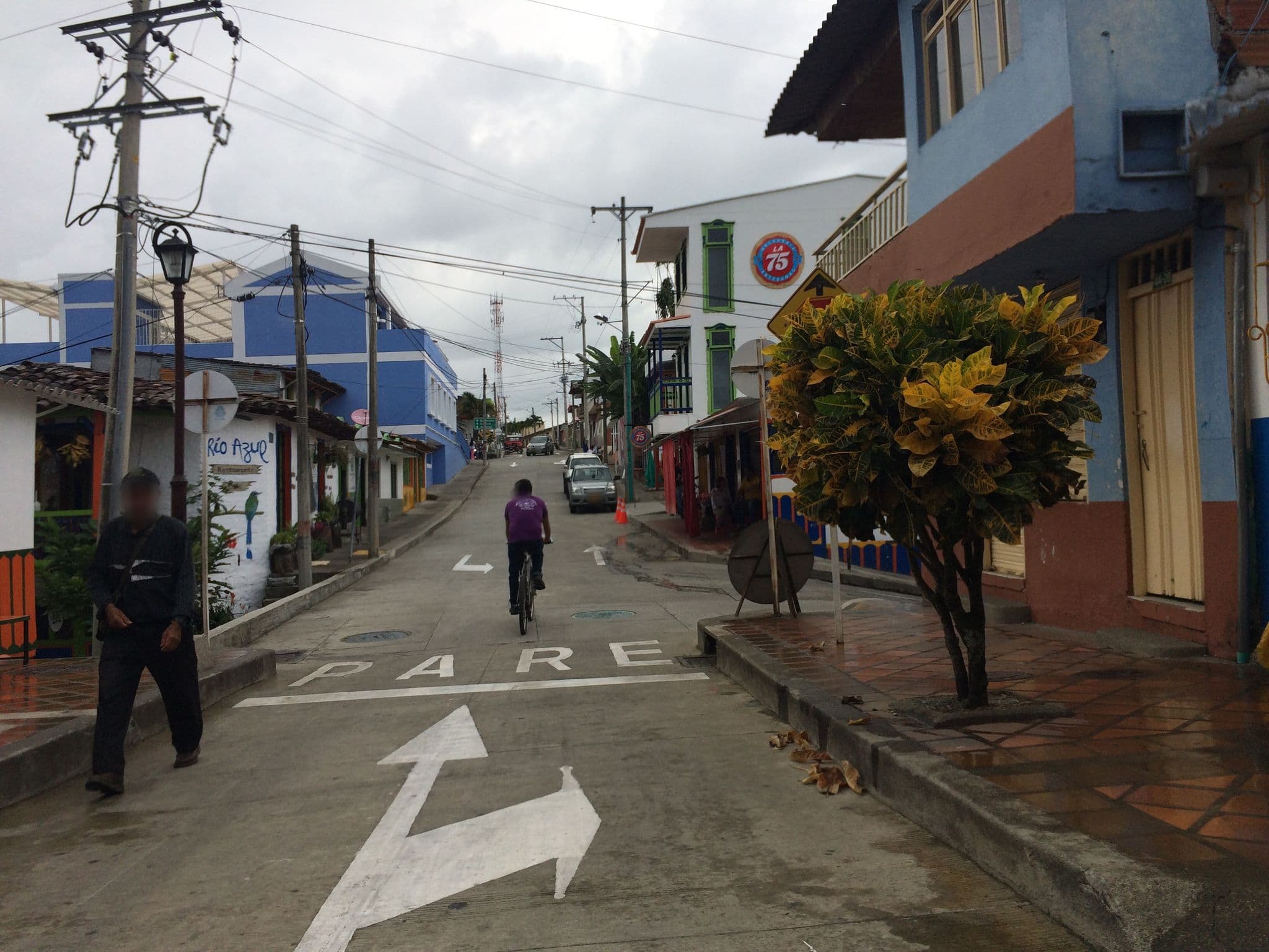 Street view near Hotel Buenavista, Pijao — © hk6jms (CC BY-SA · Mapillary)