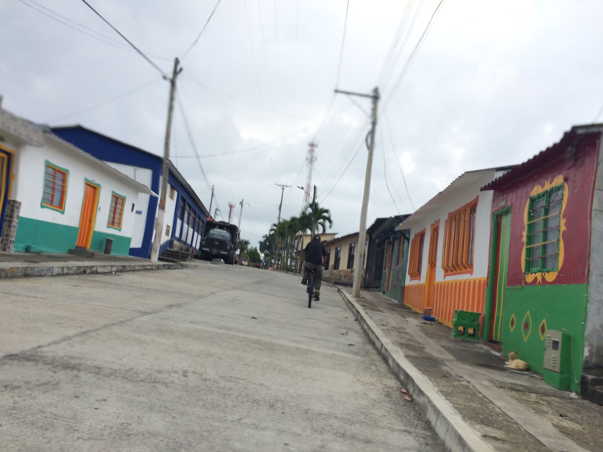 Street view near Panorama Café & Hostel, Pijao — © hk6jms (CC BY-SA · Mapillary)