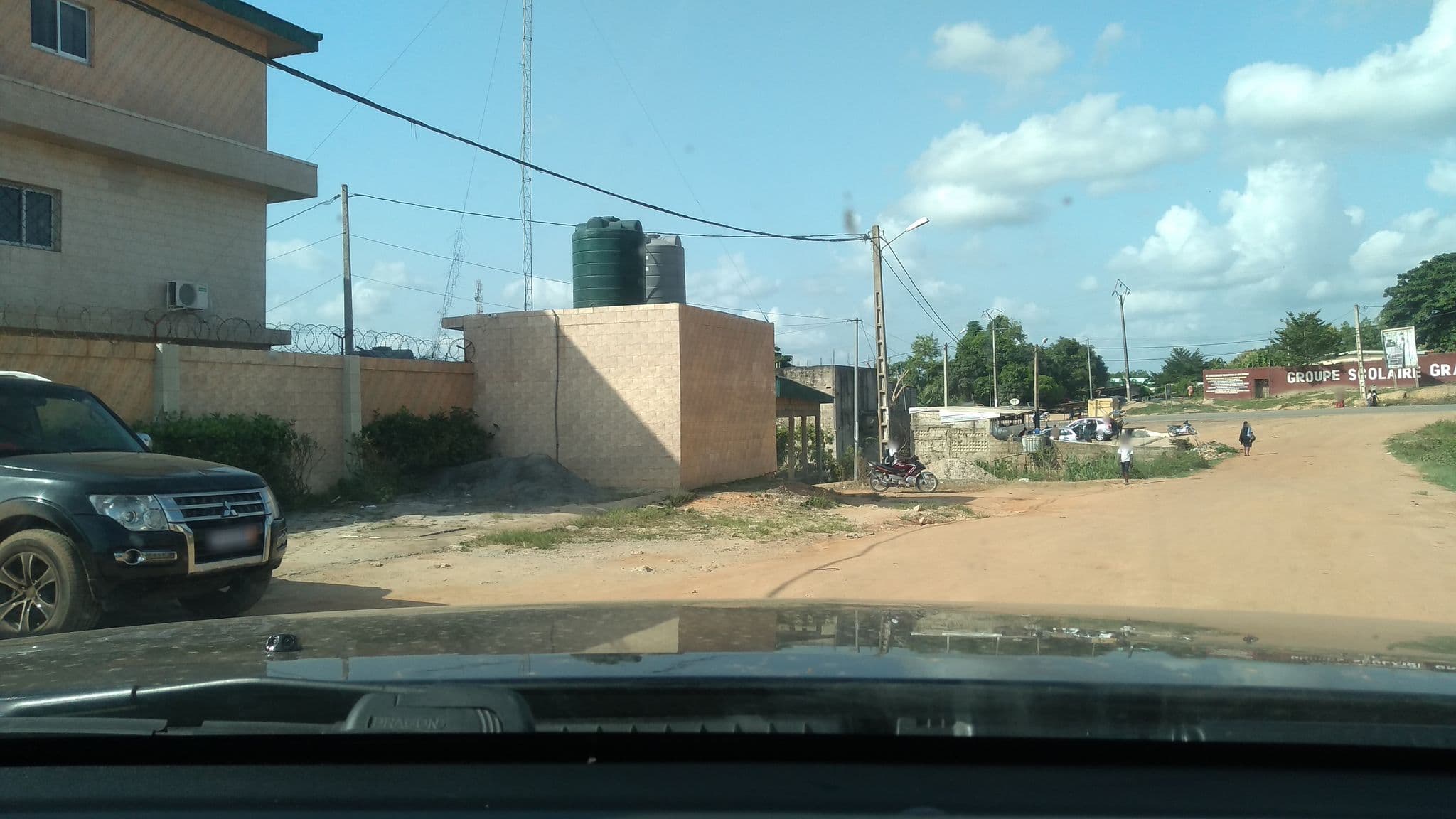 Street view near Hotel Anouanze, Soubré — © racky (CC BY-SA · Mapillary)