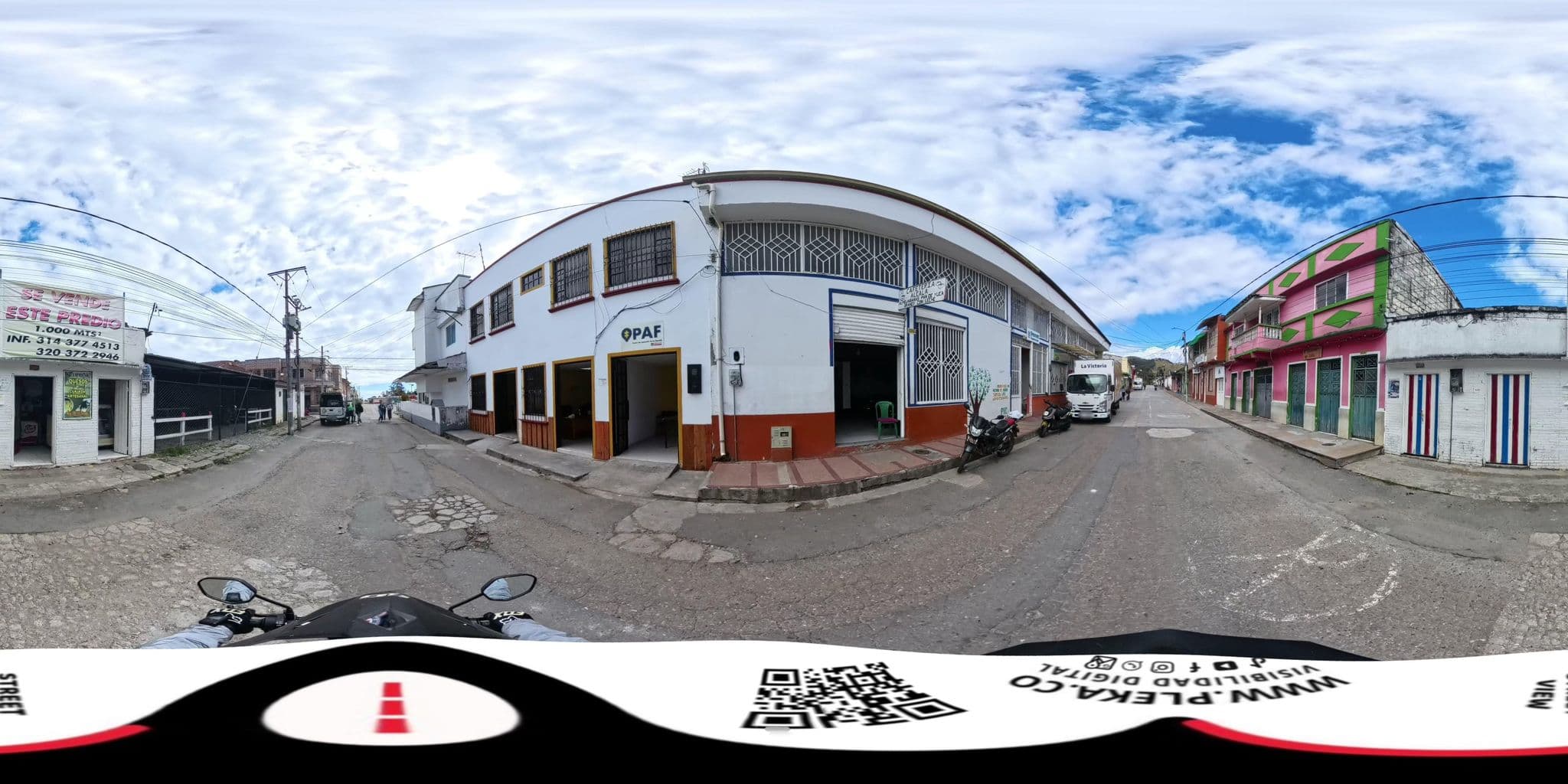 Street view near Hospedería El Arriero, Murillo — © Pleka (CC BY-SA · Mapillary)