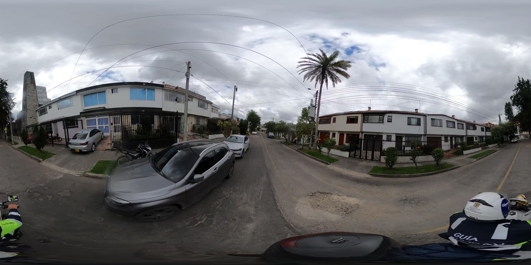 Street view near Casa Fratelly Hotel, Bogotá — © jramonSDM (CC BY-SA · Mapillary)
