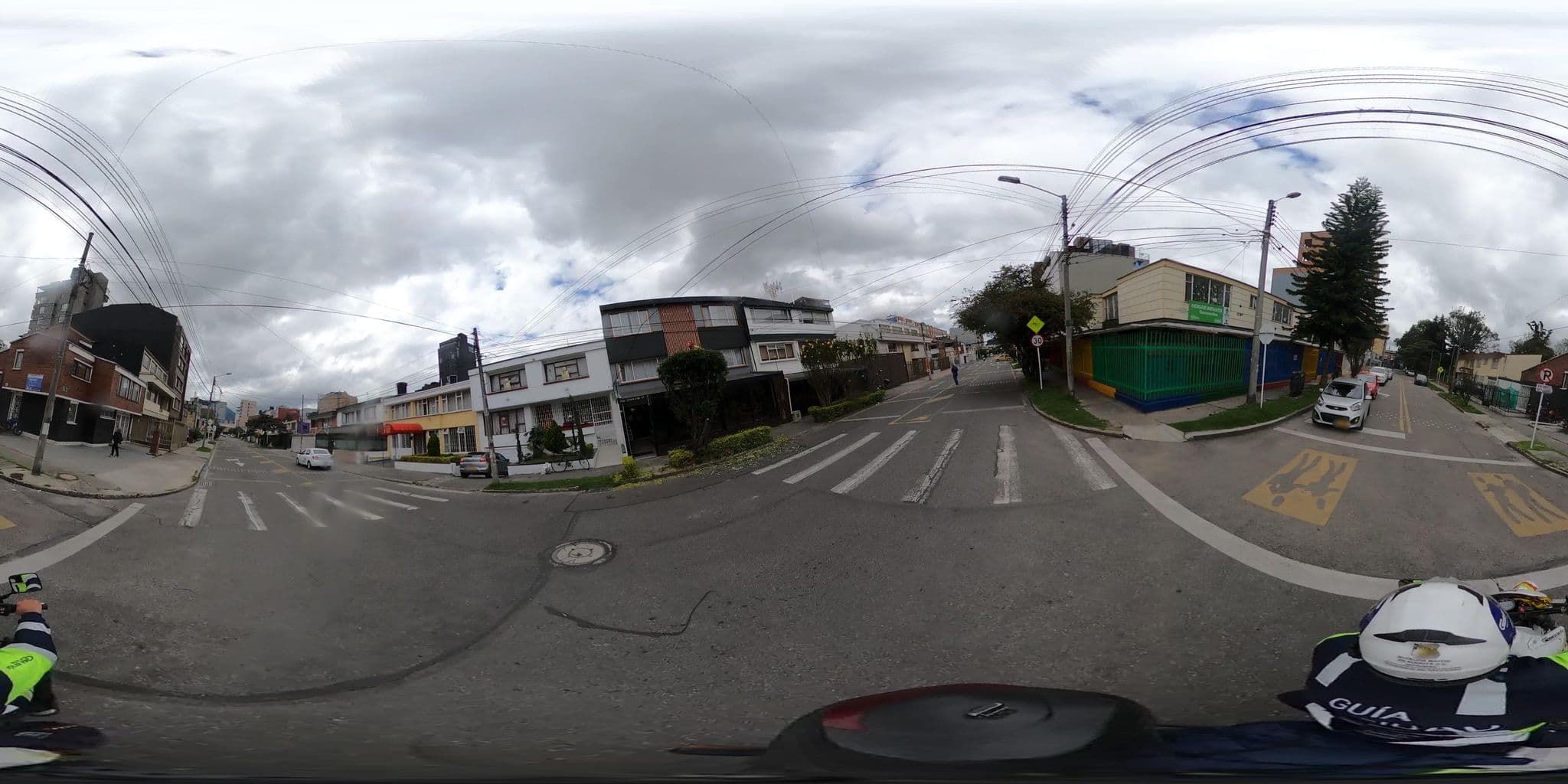 Street view near AZ Hotel, Bogotá — © jramonSDM (CC BY-SA · Mapillary)