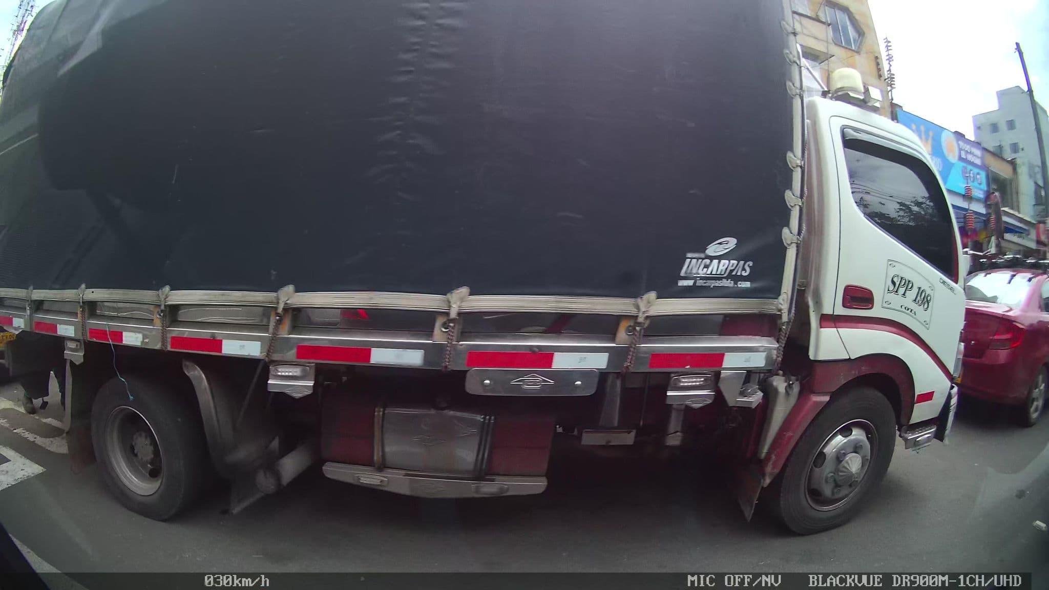 Street view near Hotel Aristons, Bogotá — © kaart5 (CC BY-SA · Mapillary)