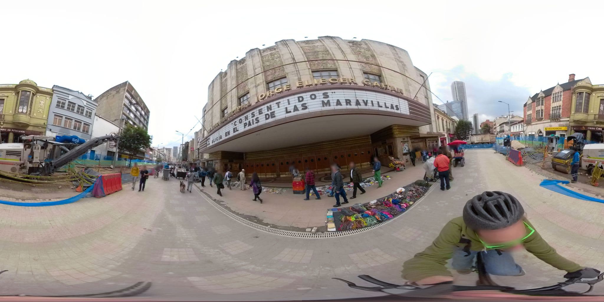 Street view near Hotel Menendez, Bogotá — © ejegg (CC BY-SA · Mapillary)