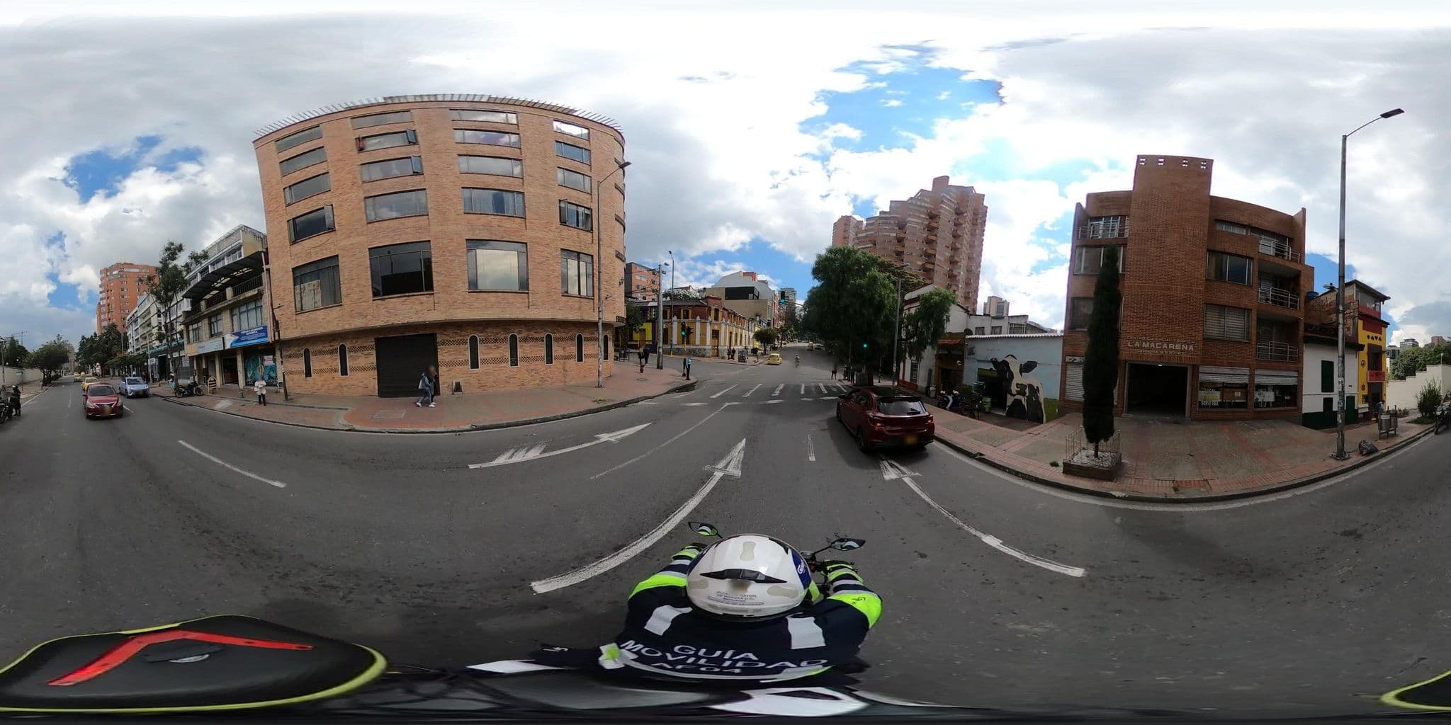 Street view near Usaquen Art Suites Bogota, Bogotá — © krojasSDM (CC BY-SA · Mapillary)