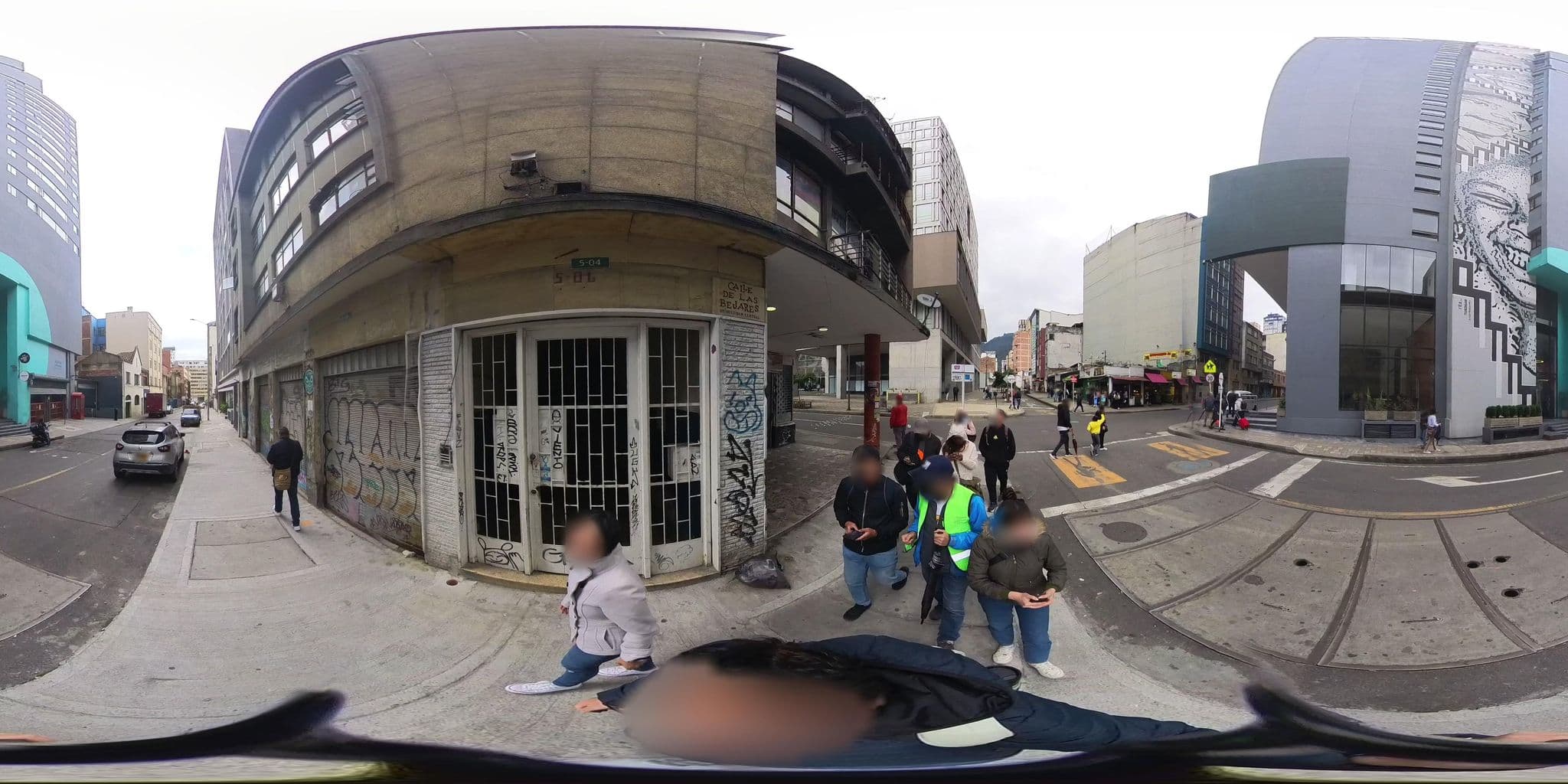 Street view near Hotel La 21, Bogotá — © trujilorenza (CC BY-SA · Mapillary)