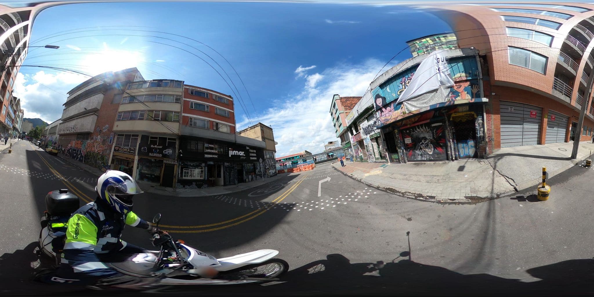 Street view near Inversiones Mayoseph Ltda, Bogotá — © cgalindop (CC BY-SA · Mapillary)