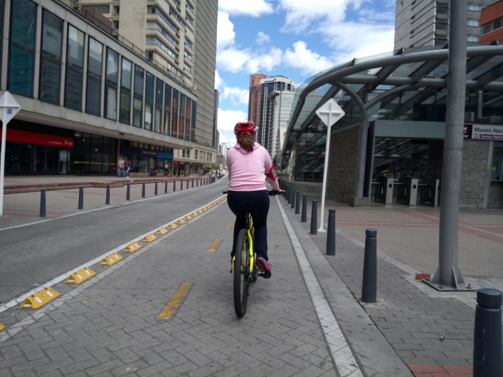 Street view near Hotel Tequendama Suites, Bogotá — © andresfgr (CC BY-SA · Mapillary)