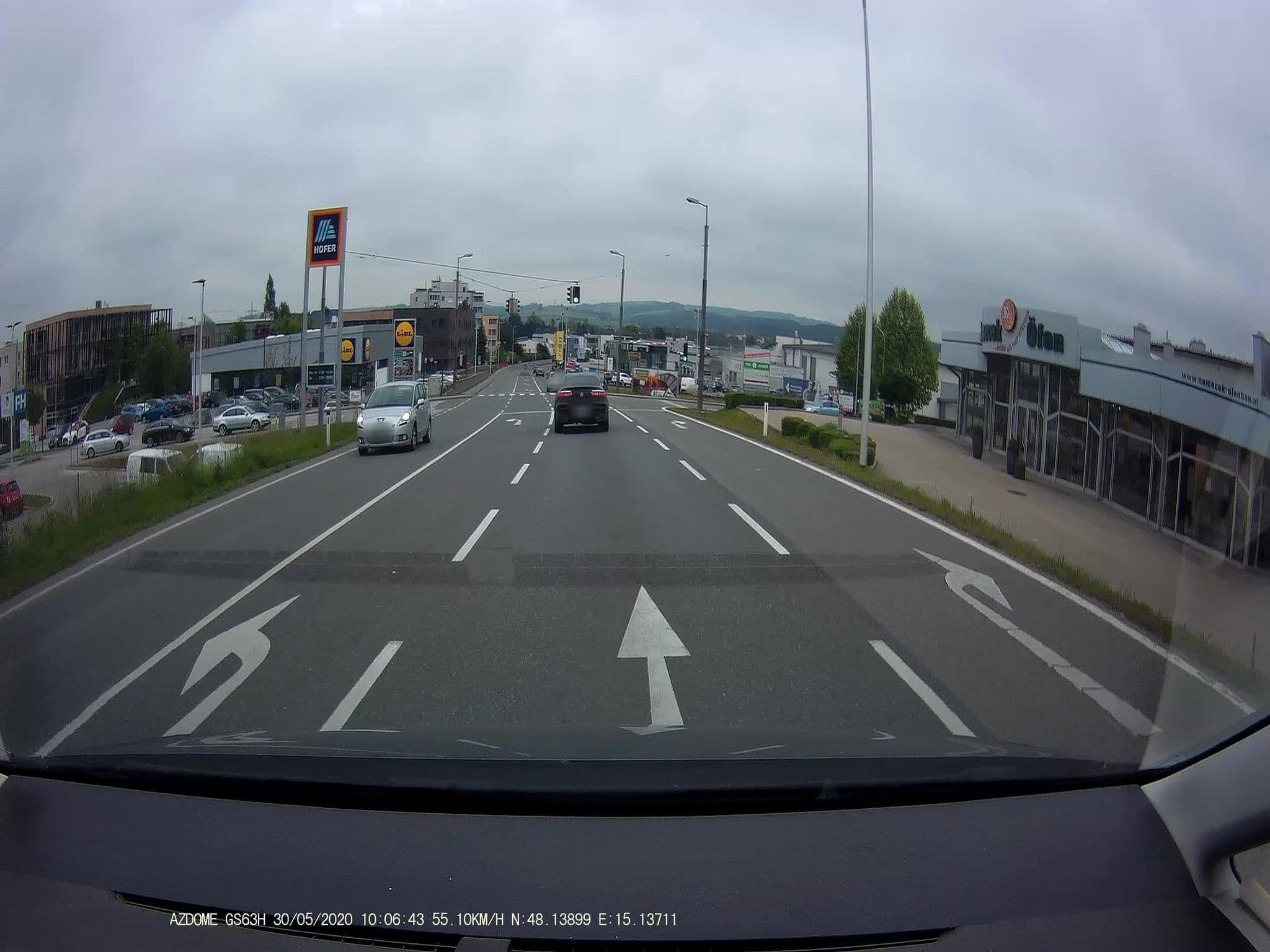 Street view near Hafnerhotel, Wieselburg — © stefan147 (CC BY-SA · Mapillary)