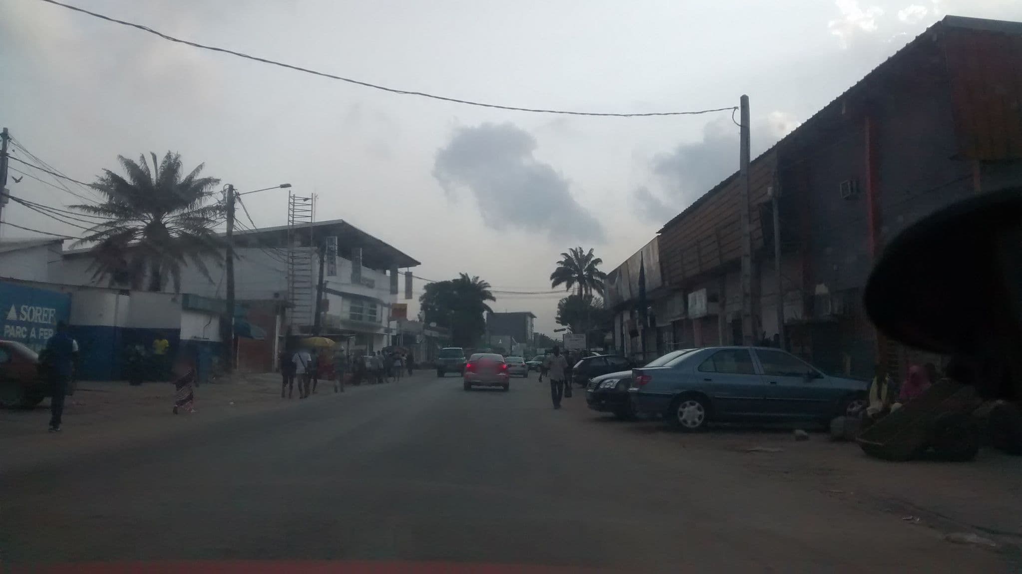 Street view near Tachie Menson Lodge, Marcory — © severingeo (CC BY-SA · Mapillary)