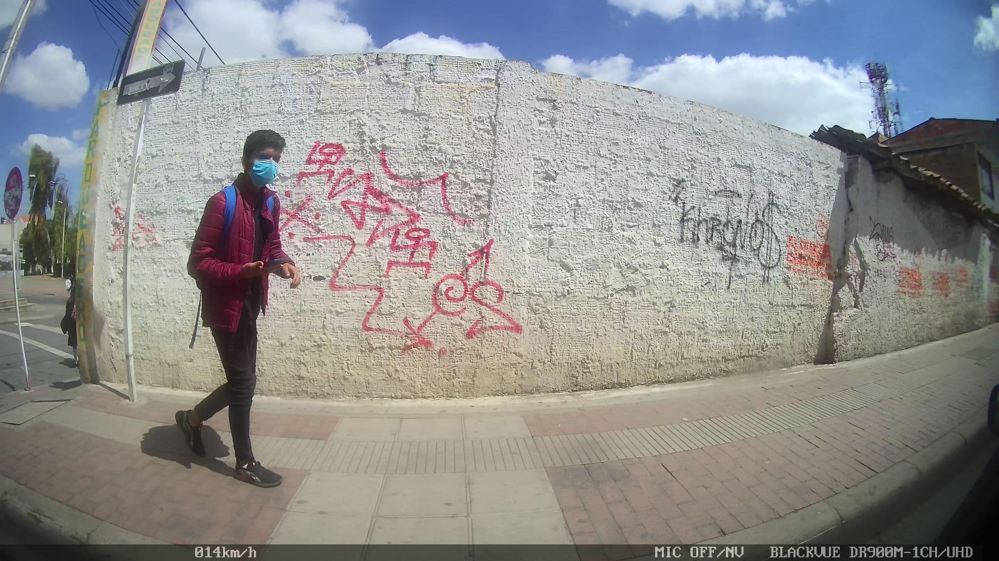 Street view near Posada San Agustín, Tunja — © taylorsmock (CC BY-SA · Mapillary)