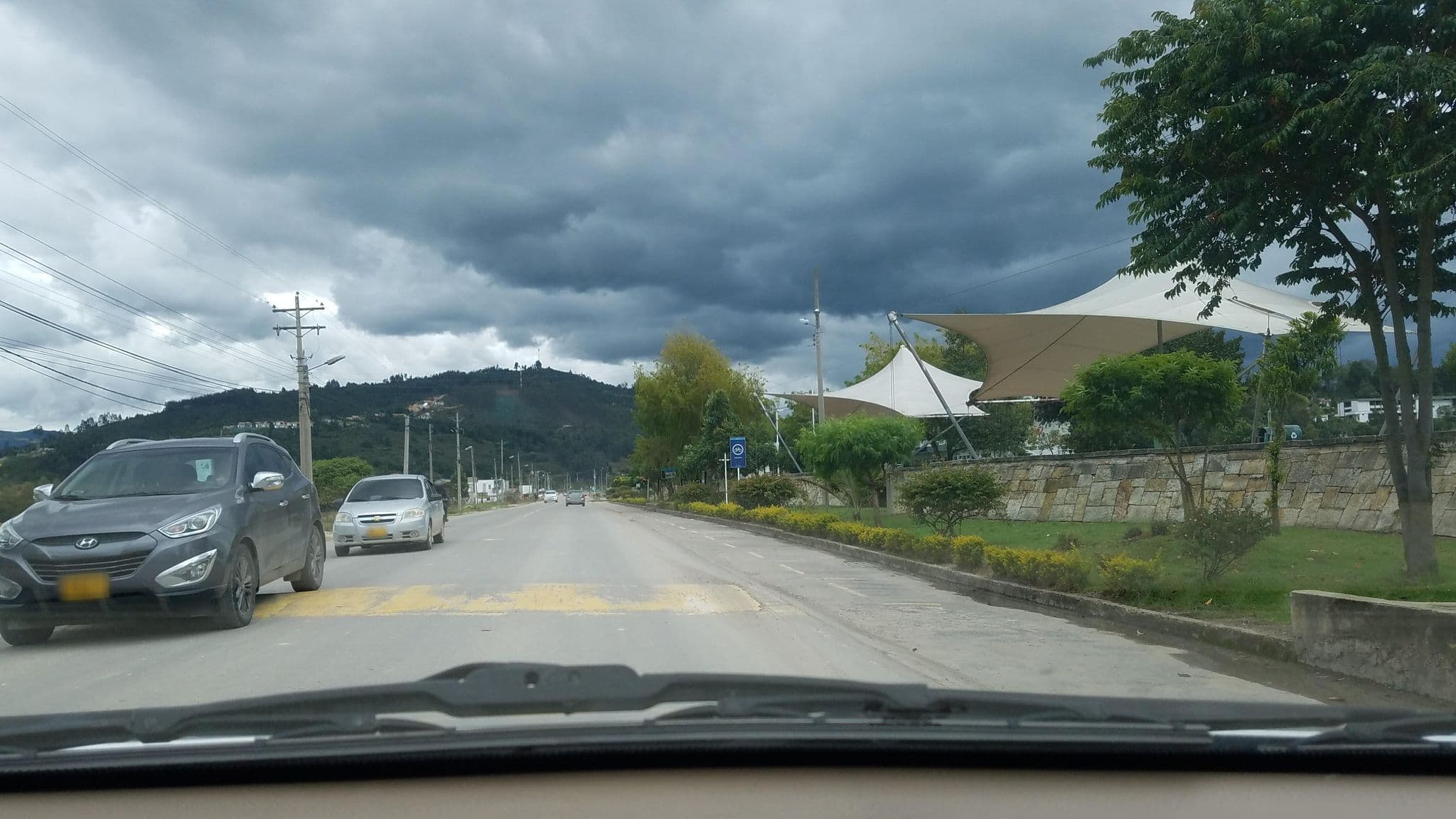 Street view near Pontevedra Hotel Boutique, Paipa — © lucasR (CC BY-SA · Mapillary)