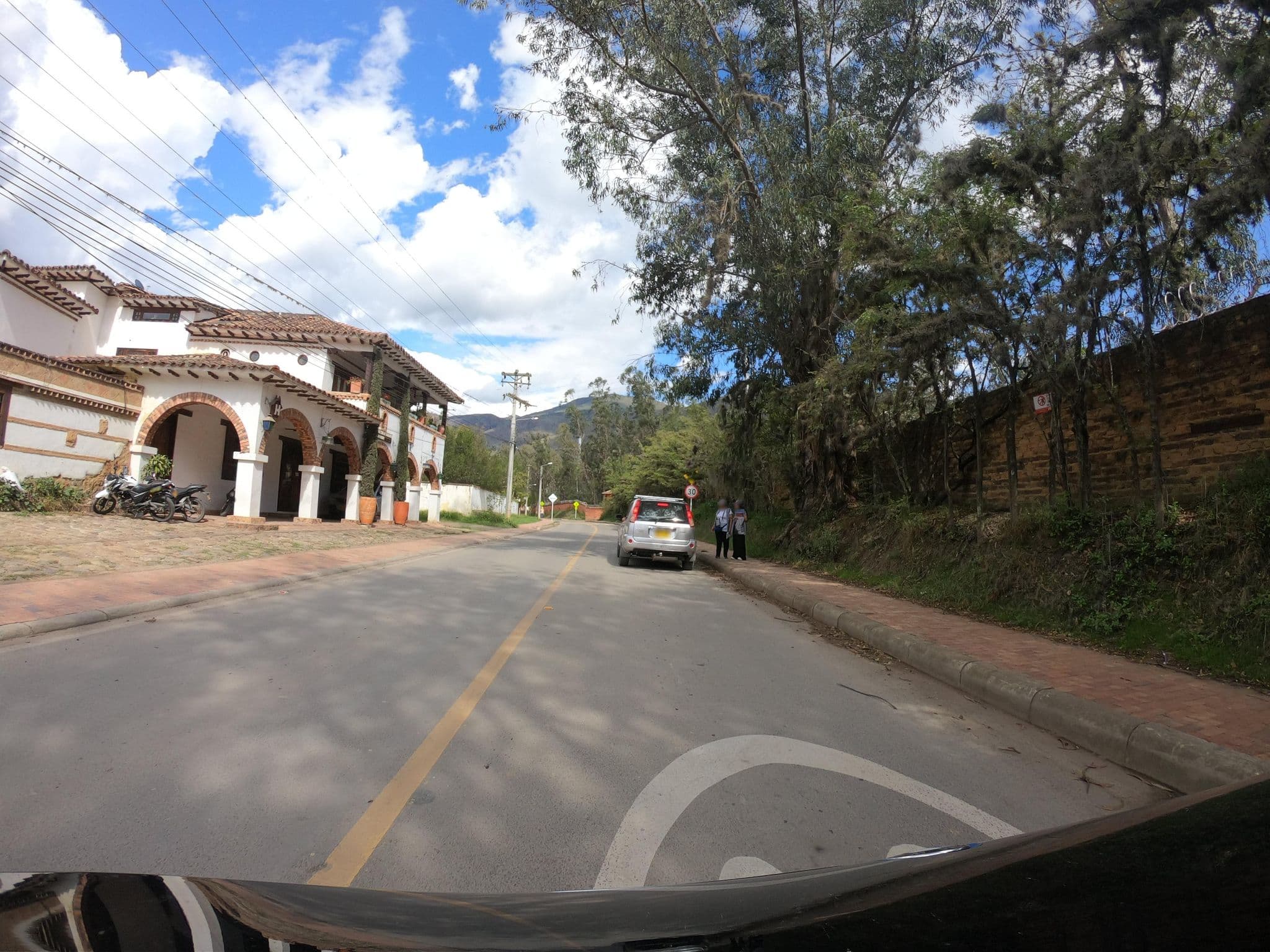 Street view near Hostal Casa Boley, Villa de Leyva — © angoca (CC BY-SA · Mapillary)