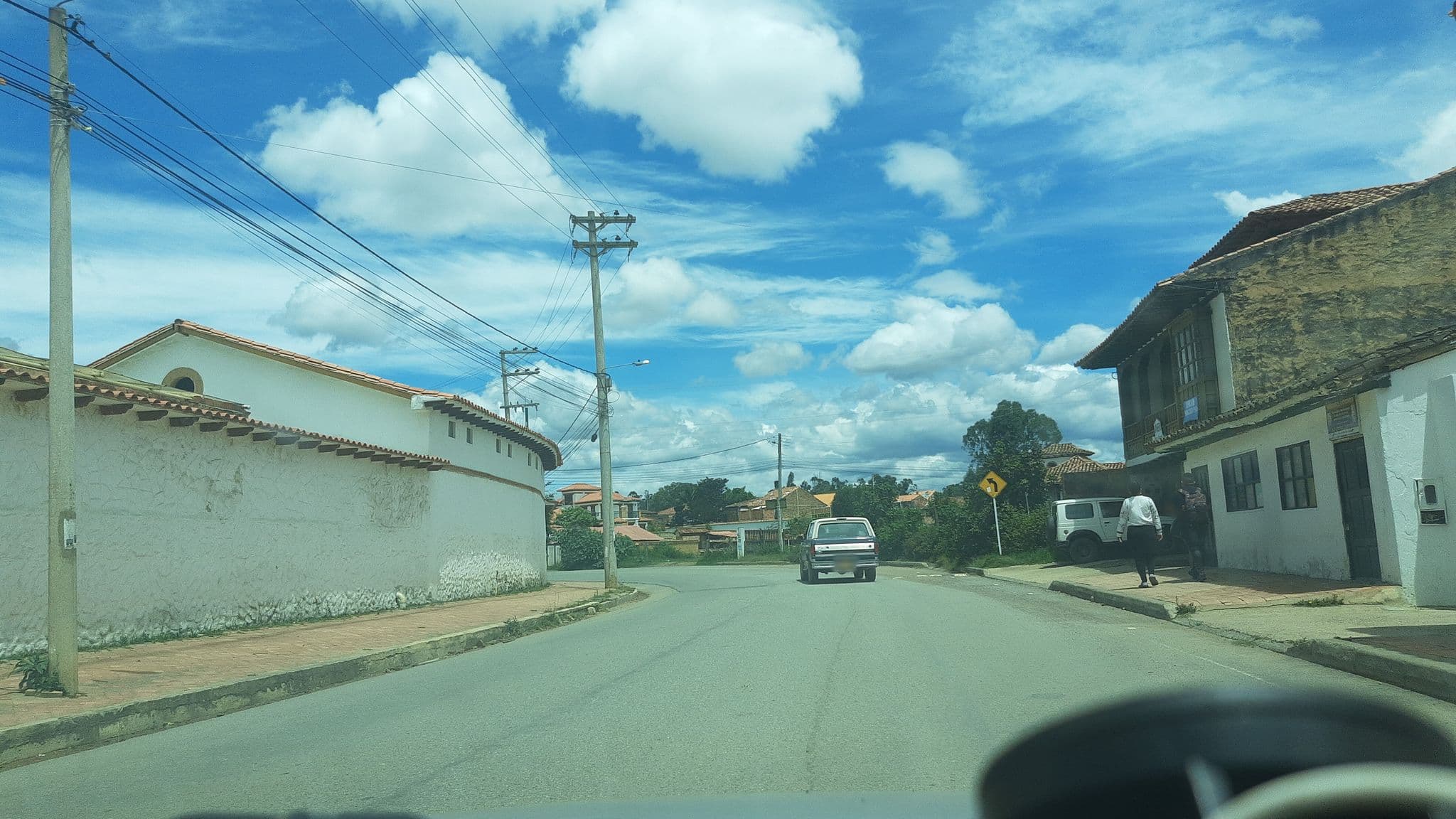 Street view near Hotel Marques De San Luis, Villa de Leyva — © luiscame (CC BY-SA · Mapillary)