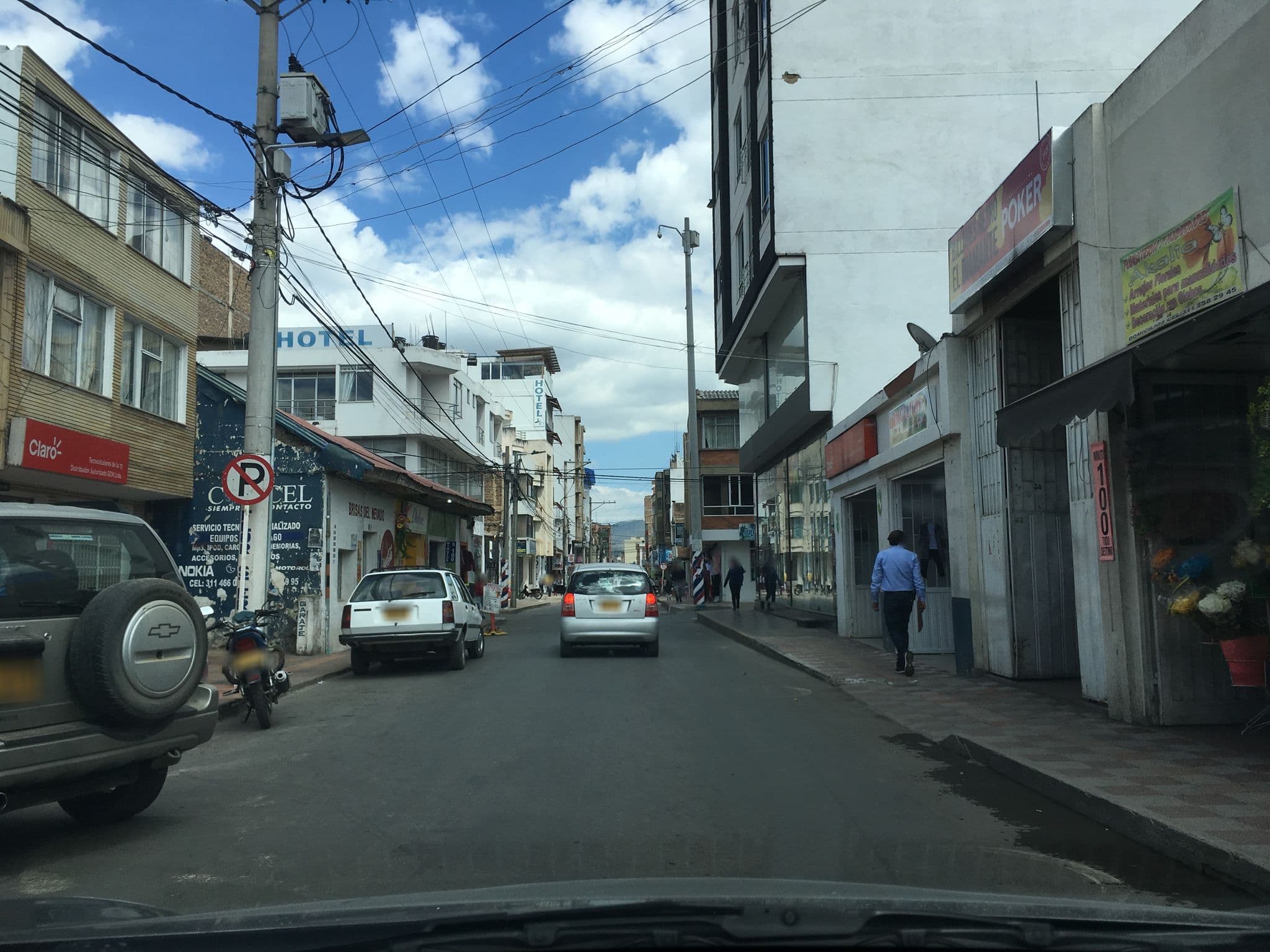 Street view near Hotel Prestigio, Sogamoso — © nicovargas (CC BY-SA · Mapillary)