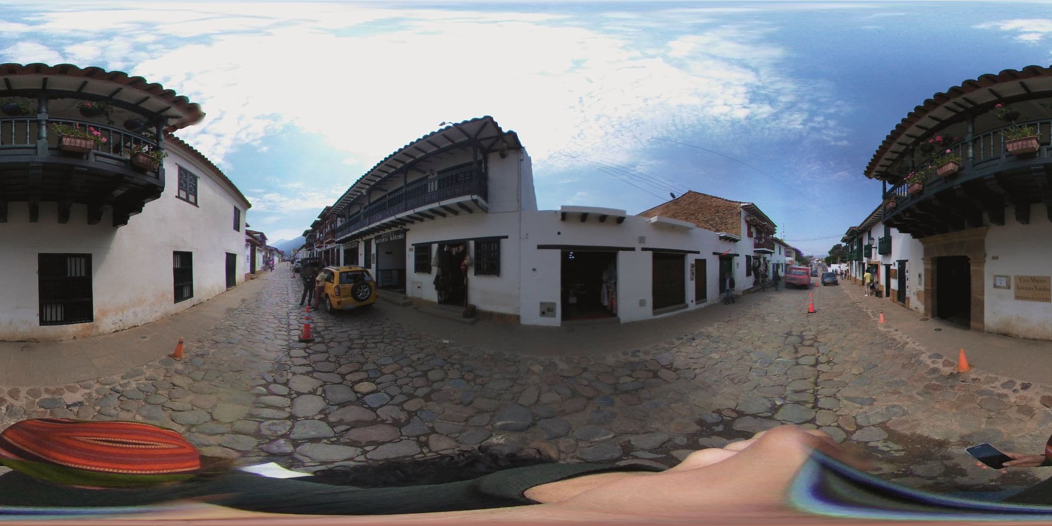 Street view near Hospedería Antonio Nariño, Villa de Leyva — © ejegg (CC BY-SA · Mapillary)