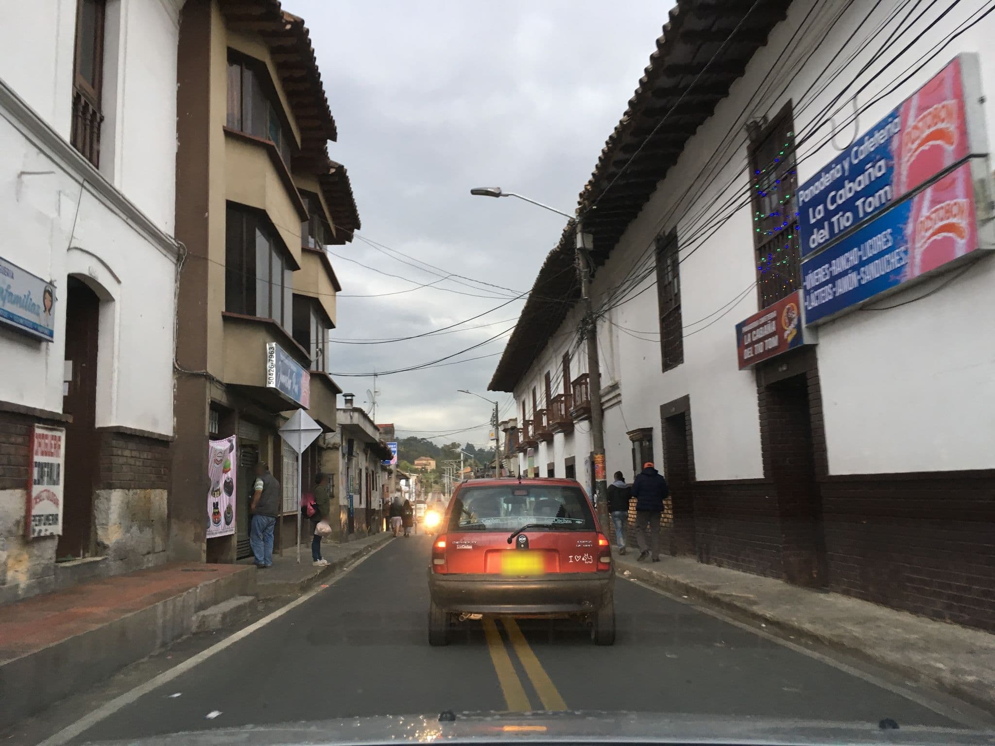 Street view near Hotel Casa Manoa, Sesquilé — © nicovargas (CC BY-SA · Mapillary)