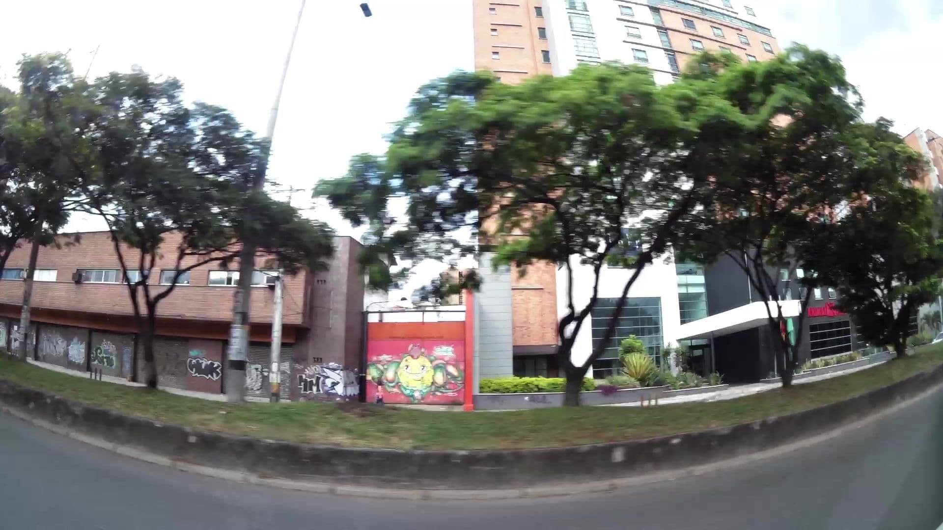 Street view near Hotel TRYP Medellin by Wyndham, Medellín — © kaartcam (CC BY-SA · Mapillary)