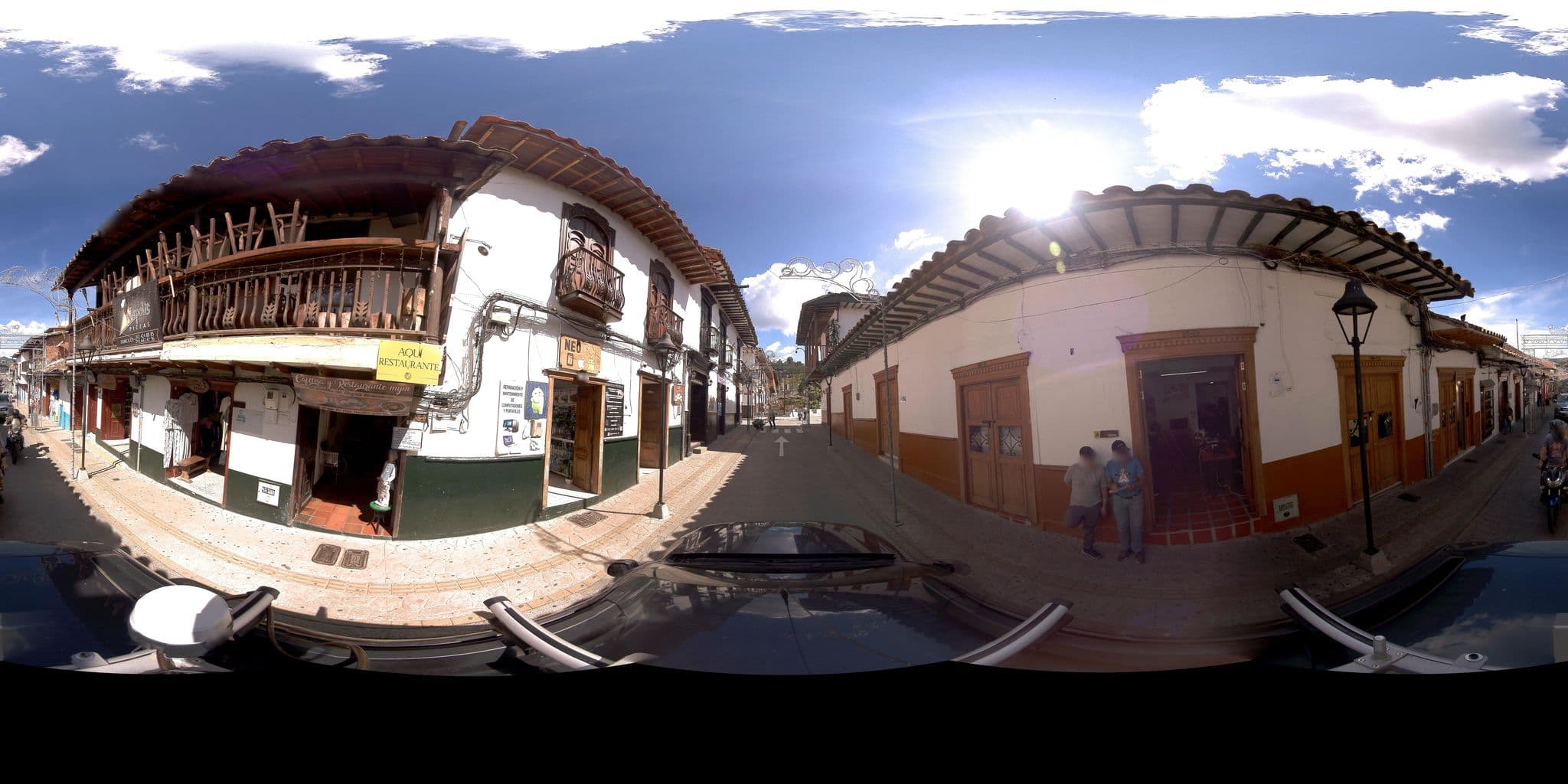 Street view near Hotel Falena, Retiro — © masora (CC BY-SA · Mapillary)