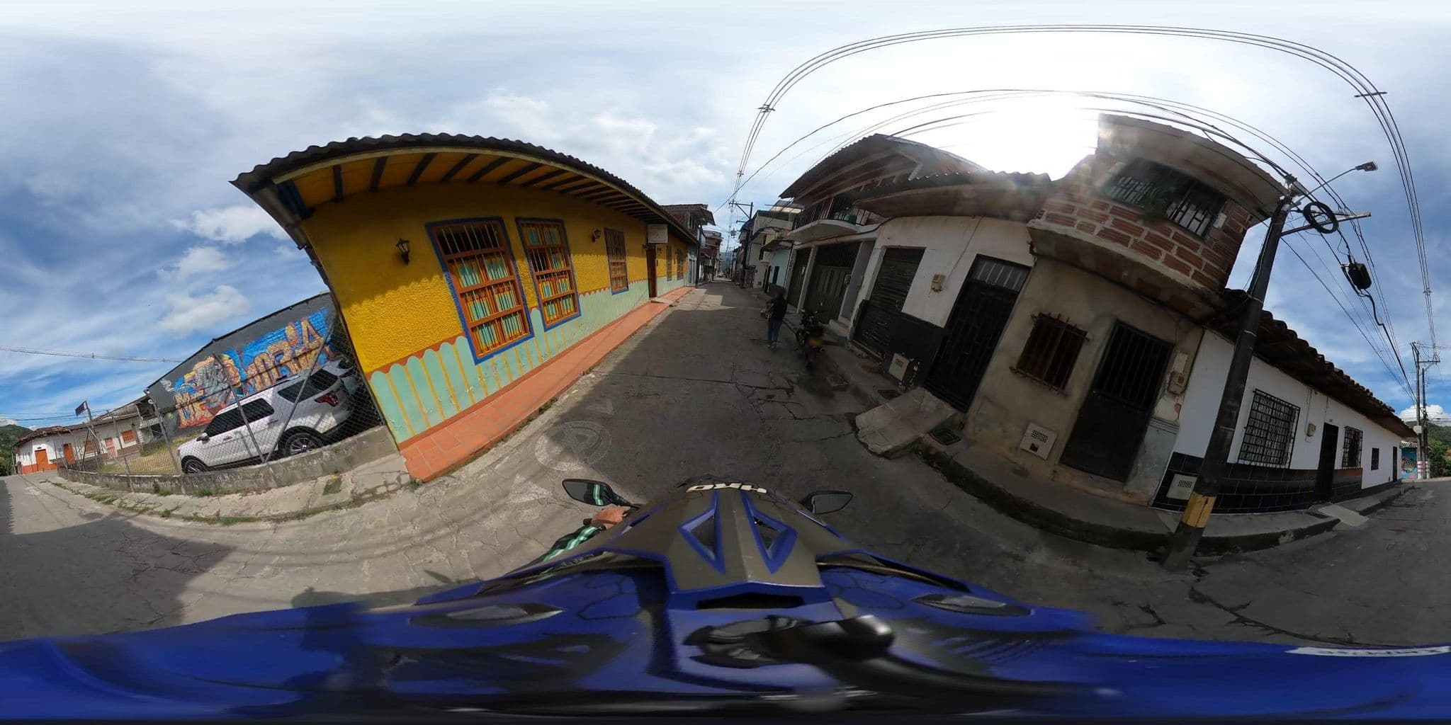 Street view near Hotel Casa Colonial, San Rafael — © 360recorrido (CC BY-SA · Mapillary)