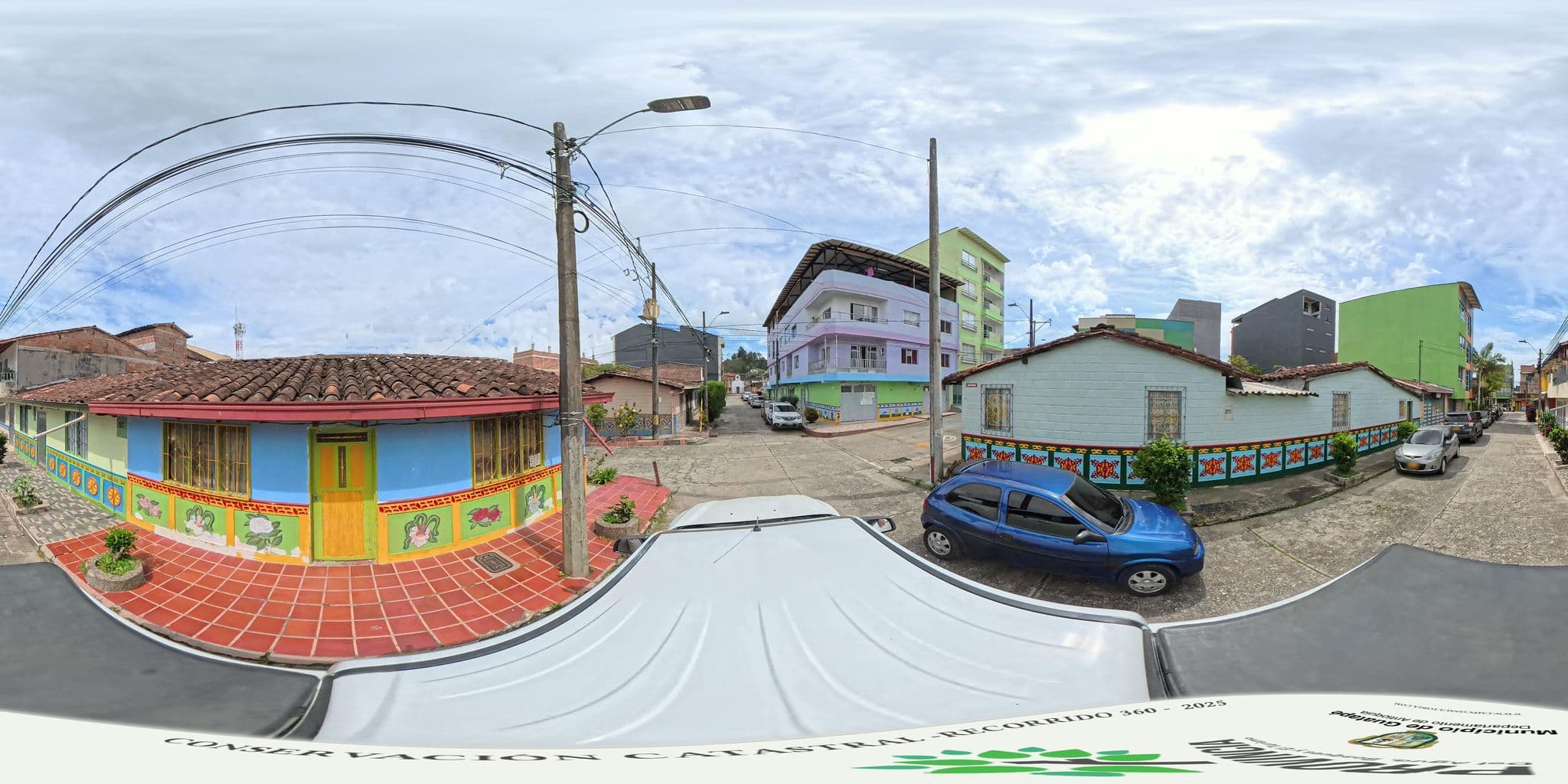Street view near Rock A Town Hostel, Guatapé — © CMPCONSULTORIA (CC BY-SA · Mapillary)