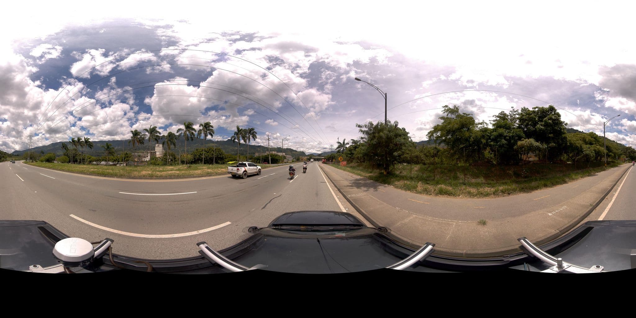 Street view near Antioquia Tropical Club, Copacabana — © Girardota_FN360 (CC BY-SA · Mapillary)