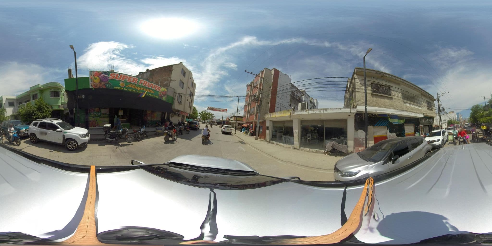 Street view near Hotel Valle de Tenza, Magangué — © lobsangflepa (CC BY-SA · Mapillary)