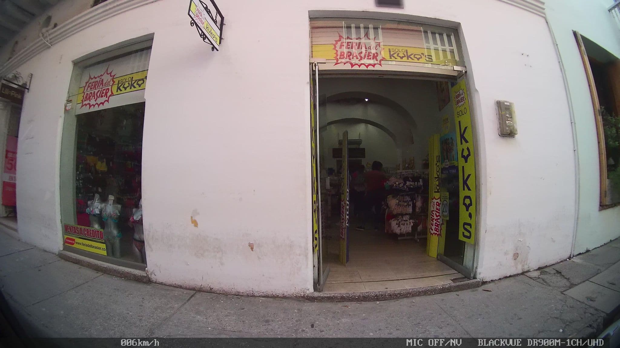 Street view near Hotel sol de la India, Cartagena — © kaart_2 (CC BY-SA · Mapillary)