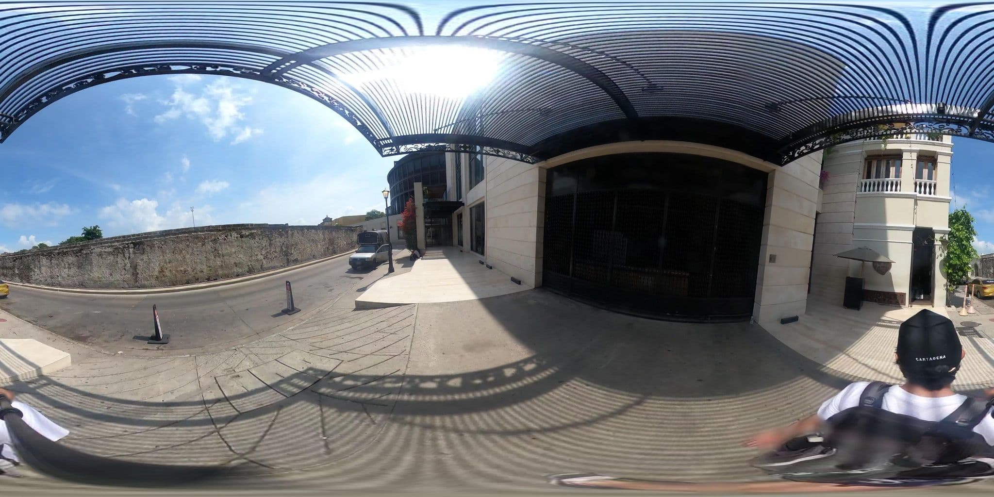 Street view near Hotel Zaguan De La Huerta, Cartagena — © angoca (CC BY-SA · Mapillary)