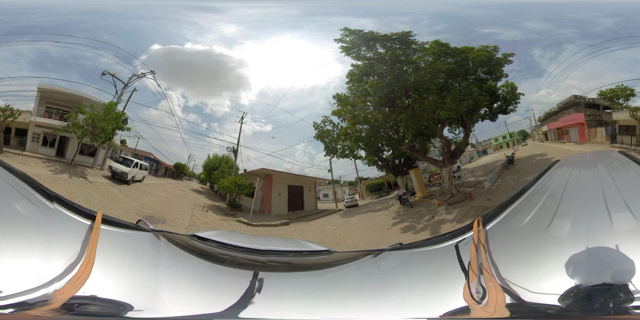 Street view near Hotel Velez, Magangué — © lobsangflepa (CC BY-SA · Mapillary)