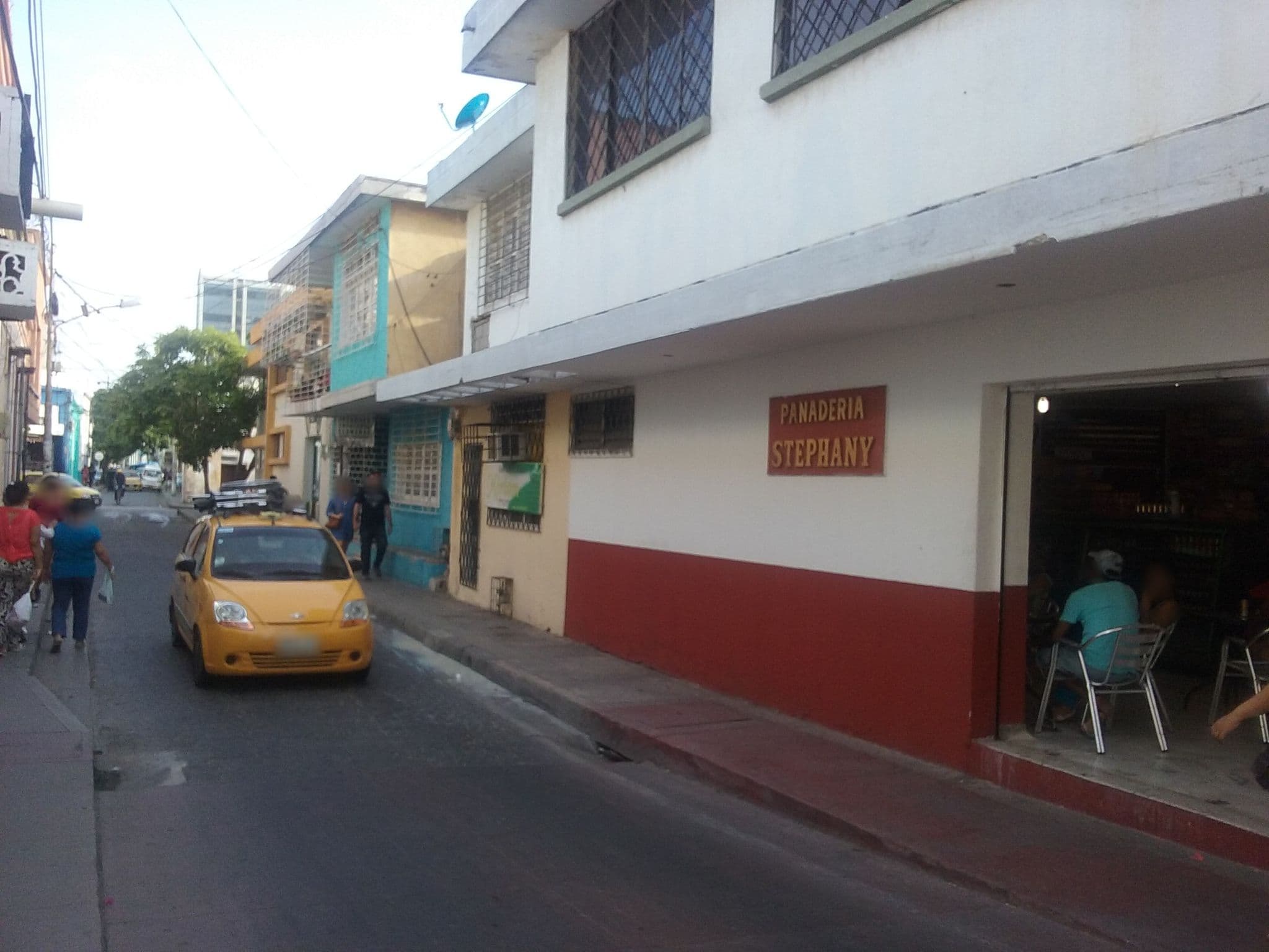 Street view near Casa De Leda Kali Hotel, Santa Marta — © humano (CC BY-SA · Mapillary)