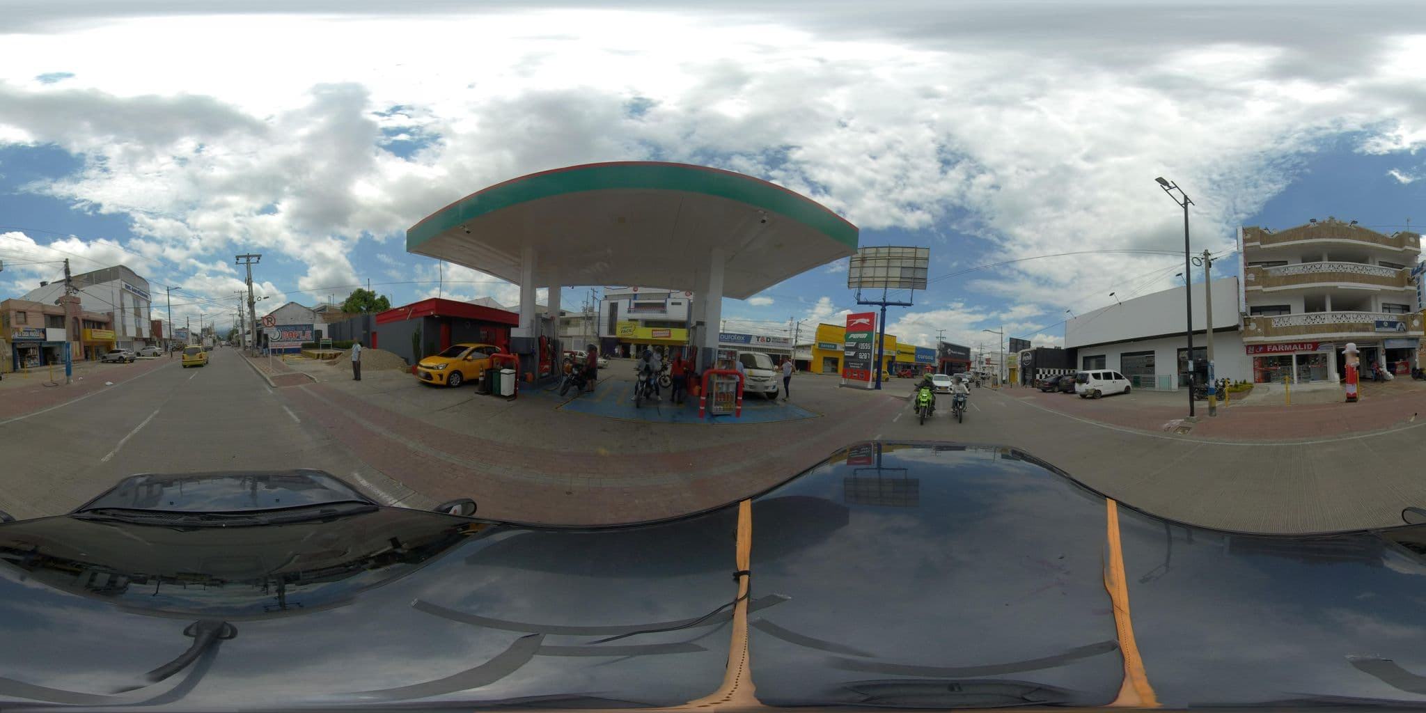 Street view near Hotel El Delfín, Valledupar — © ramosgluis (CC BY-SA · Mapillary)